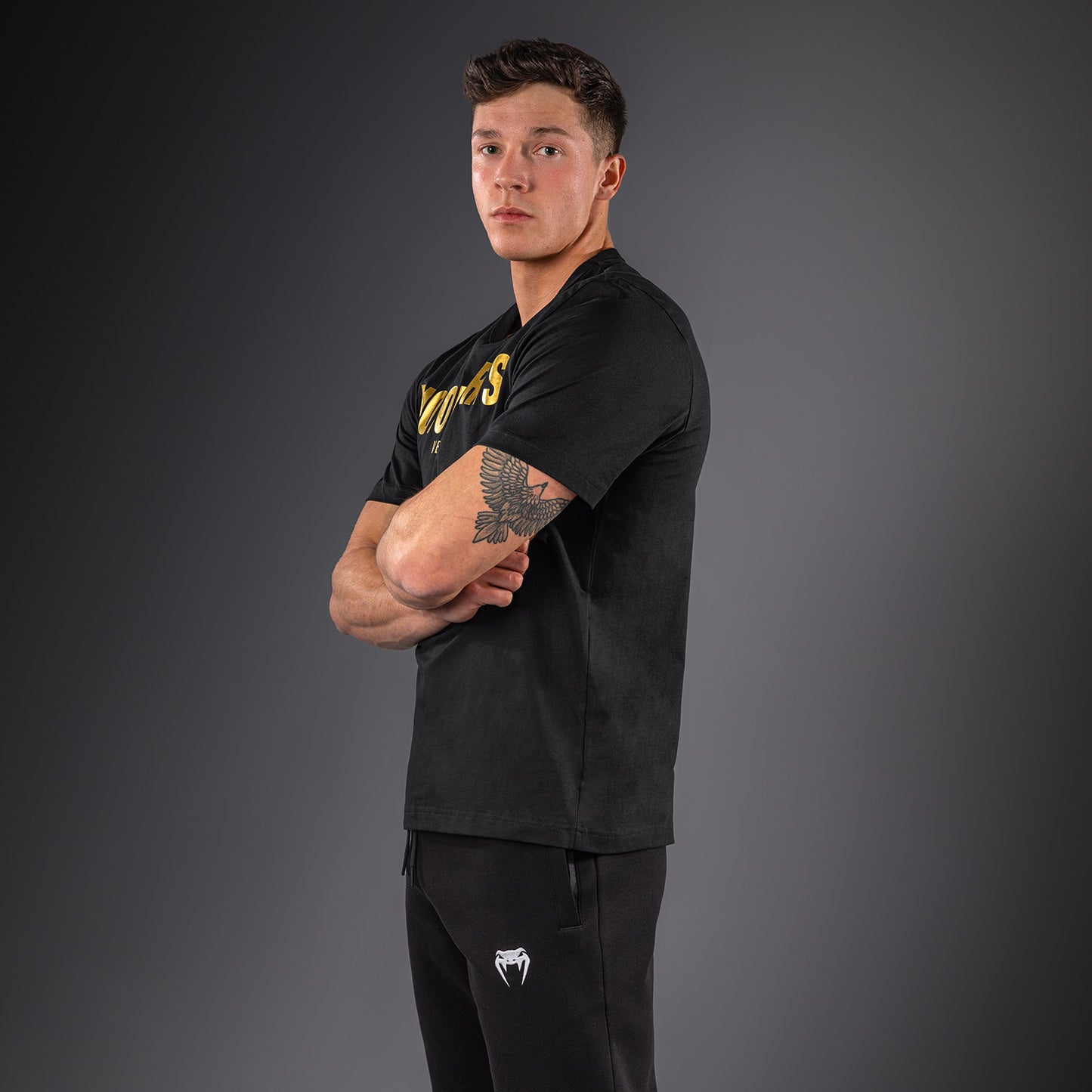 Venum Motorsports VT T-shirt – Zwart/Goud