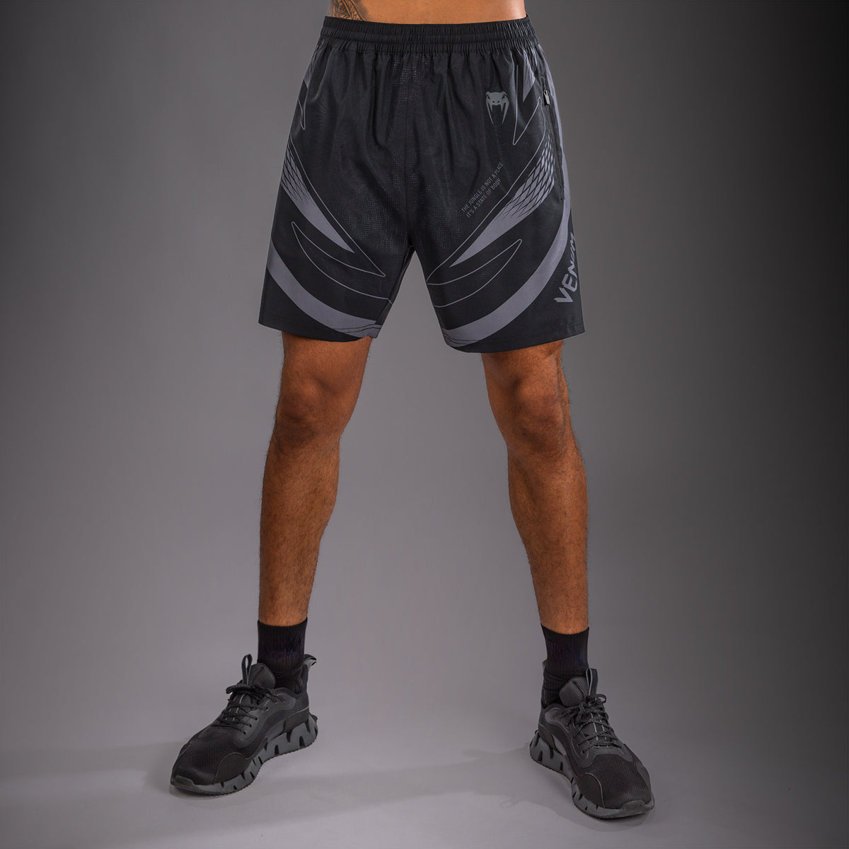 Venum Amazonia Reborn Trainingsshort - Zwart/Grijs