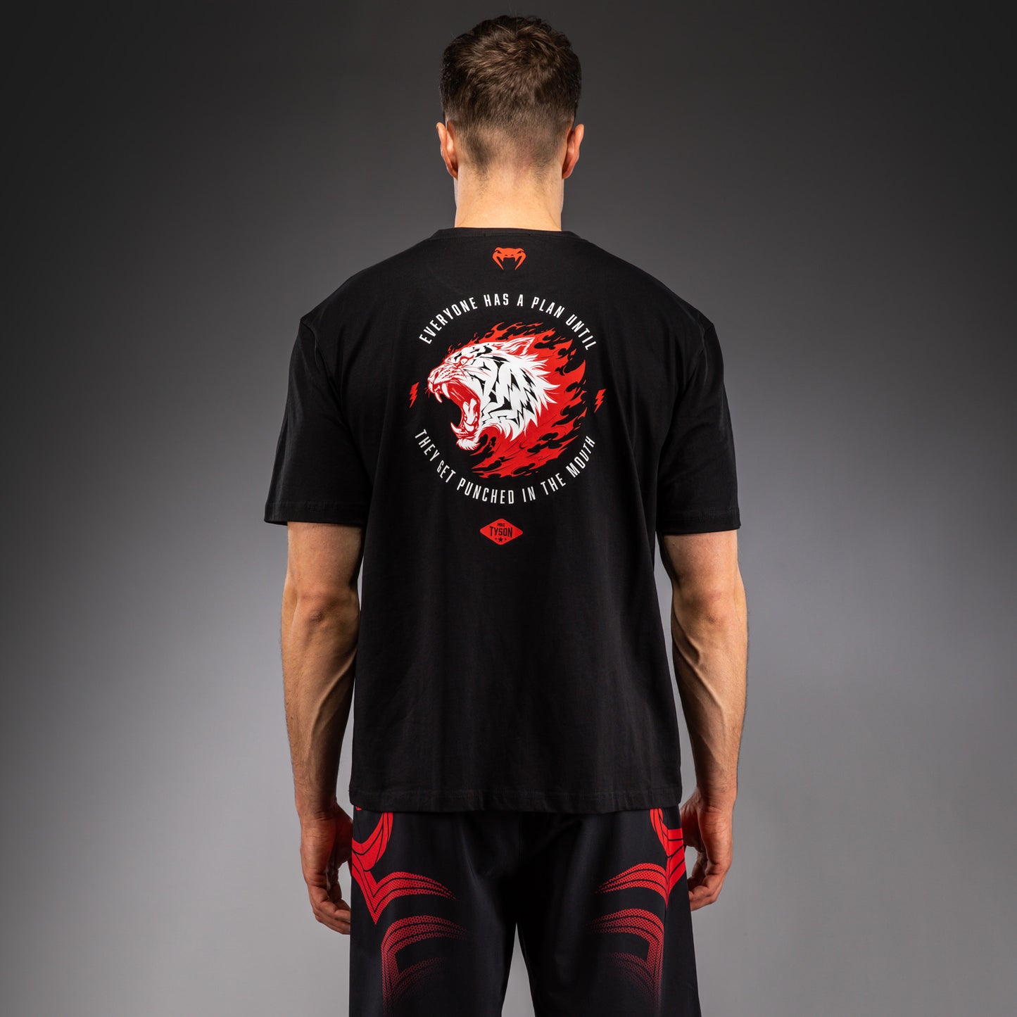 Venum x Mike Tyson Tiger T-shirt - Diep Zwart