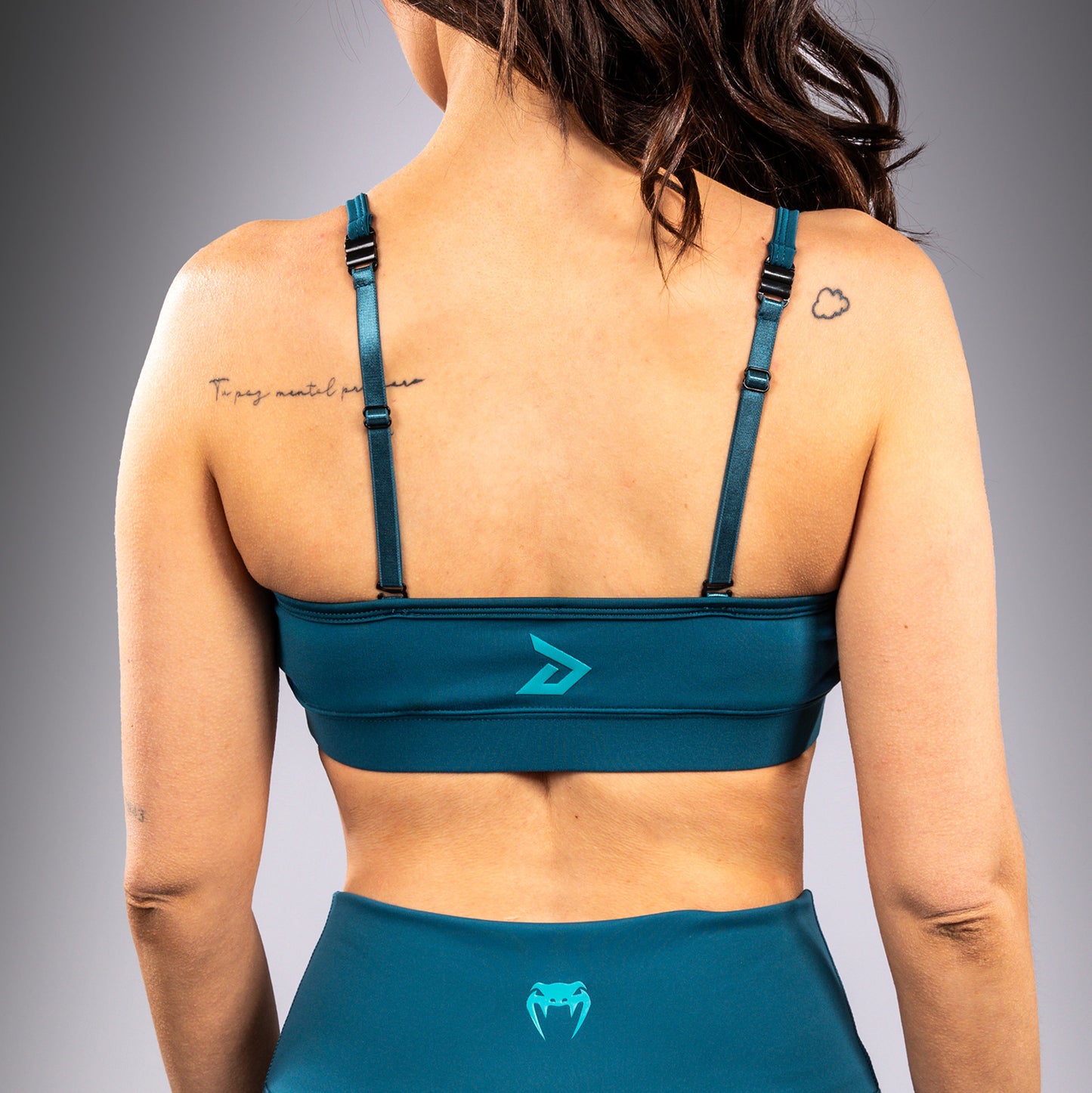 Venum x Demi Dames Sportbeha - Azuurblauw