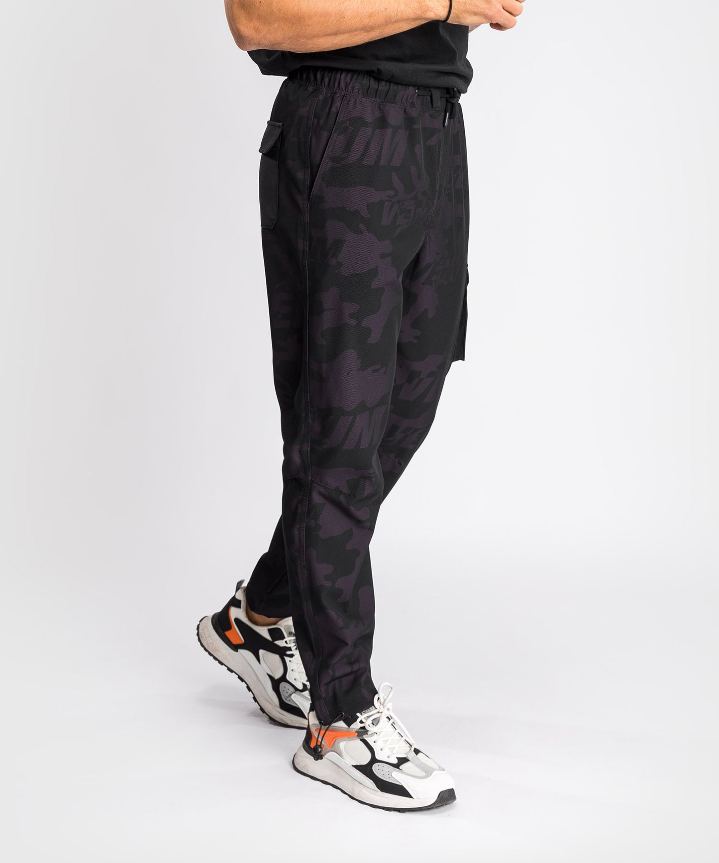 Venum Trooper Heren Joggingbroek - Zwart/Paarse