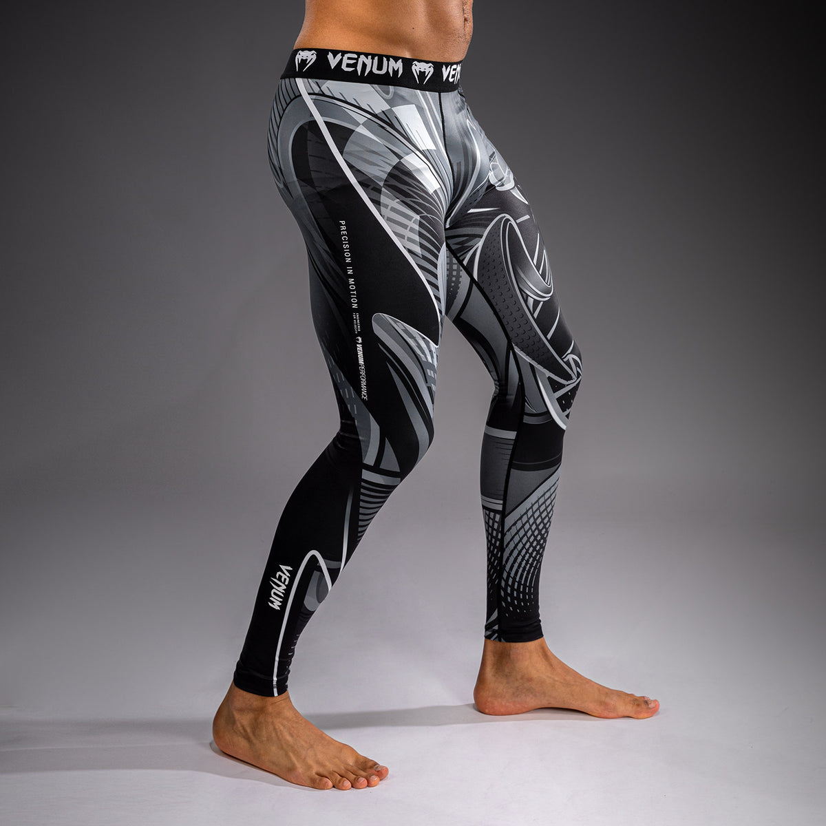 Venum Crimson Viper 2.0 Compressielegging - Zwart/Grijs