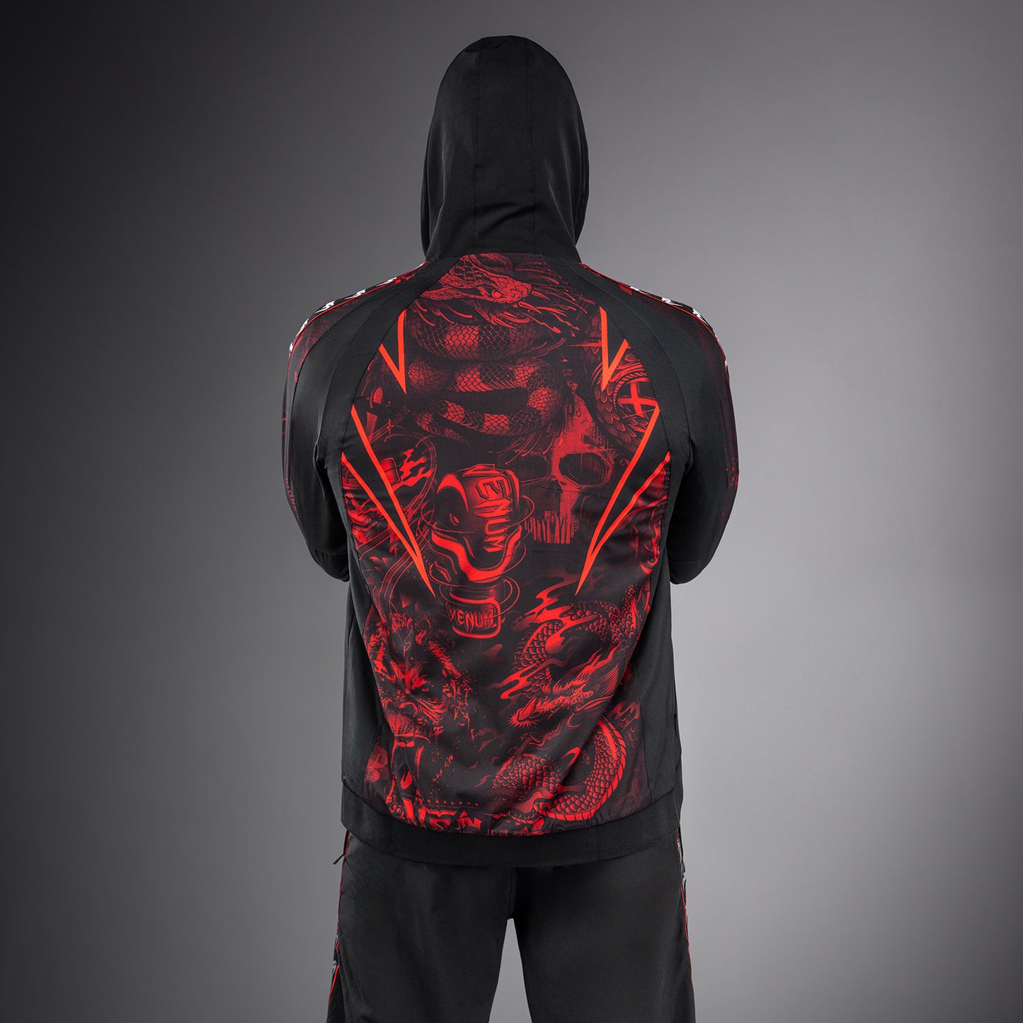 Venum 20th Anniversary Trainingsjas - Zwart/Rood