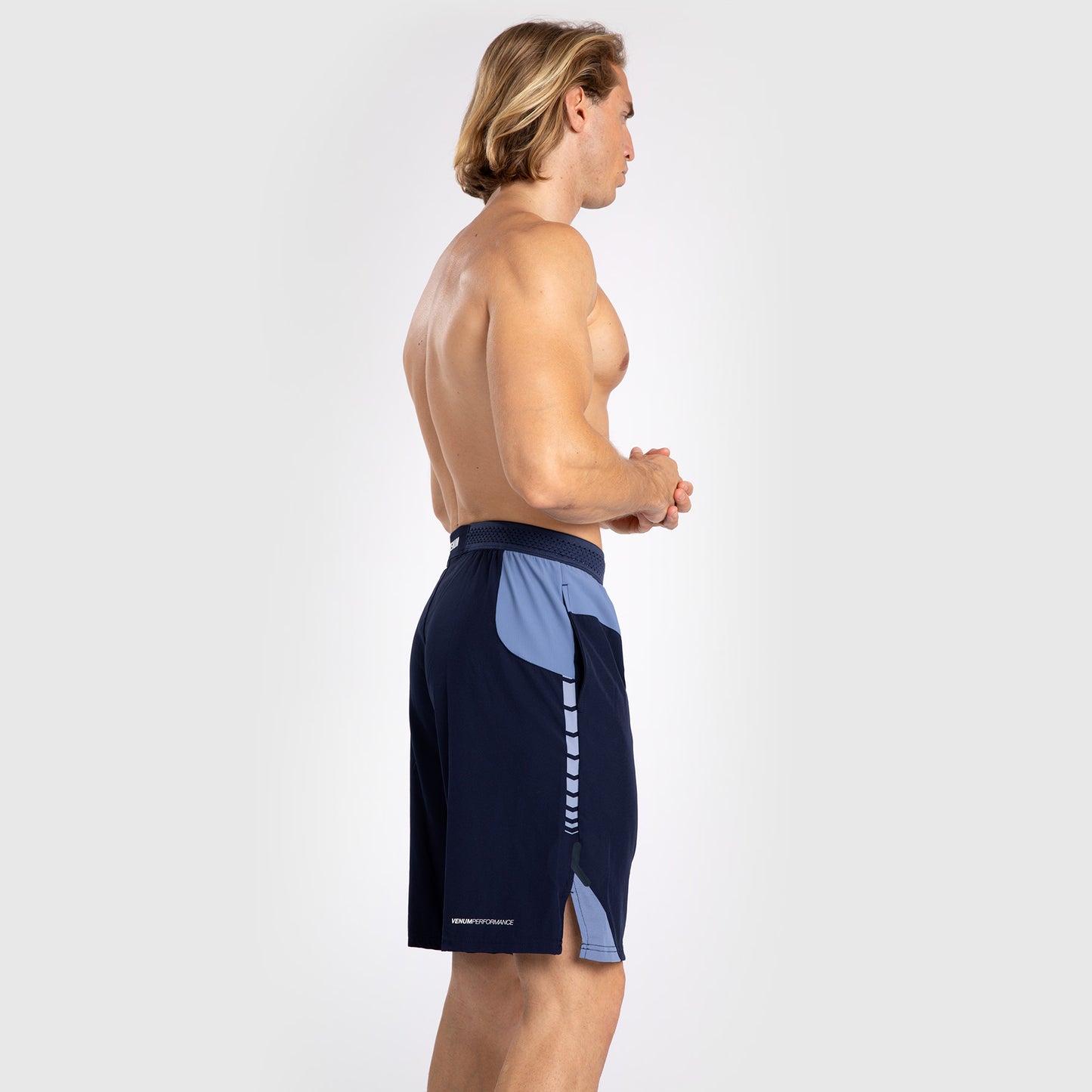 Venum Tempest Heren Trainingsshorts - Marineblauw/Blauw