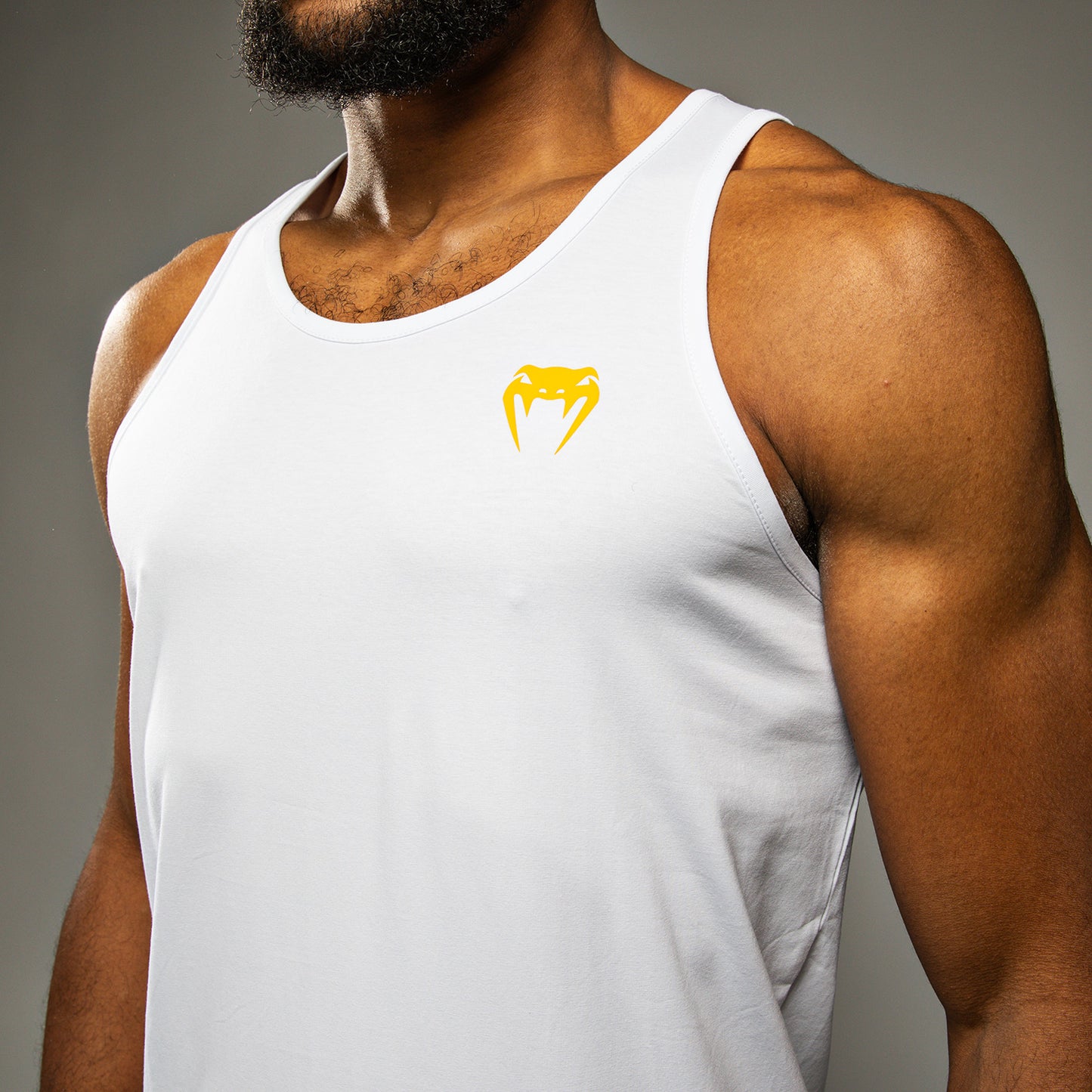 Venum Octane Tank Top - Wit/Vibrant Geel