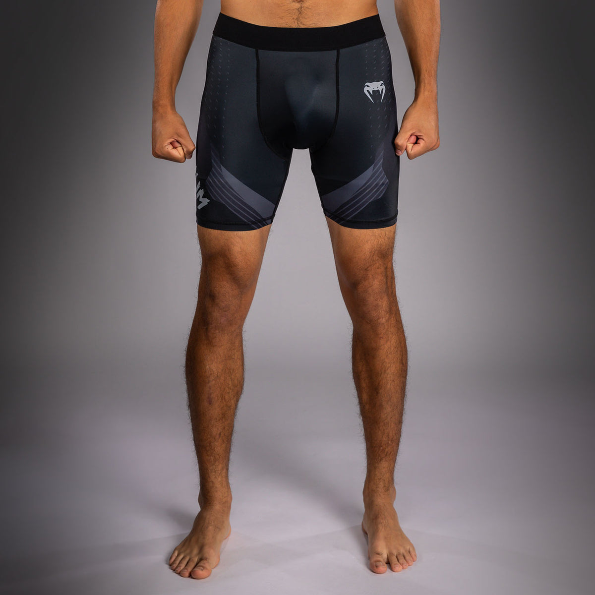 Venum No-Gi 6.0 Compressieshort - Zwart/Grijs