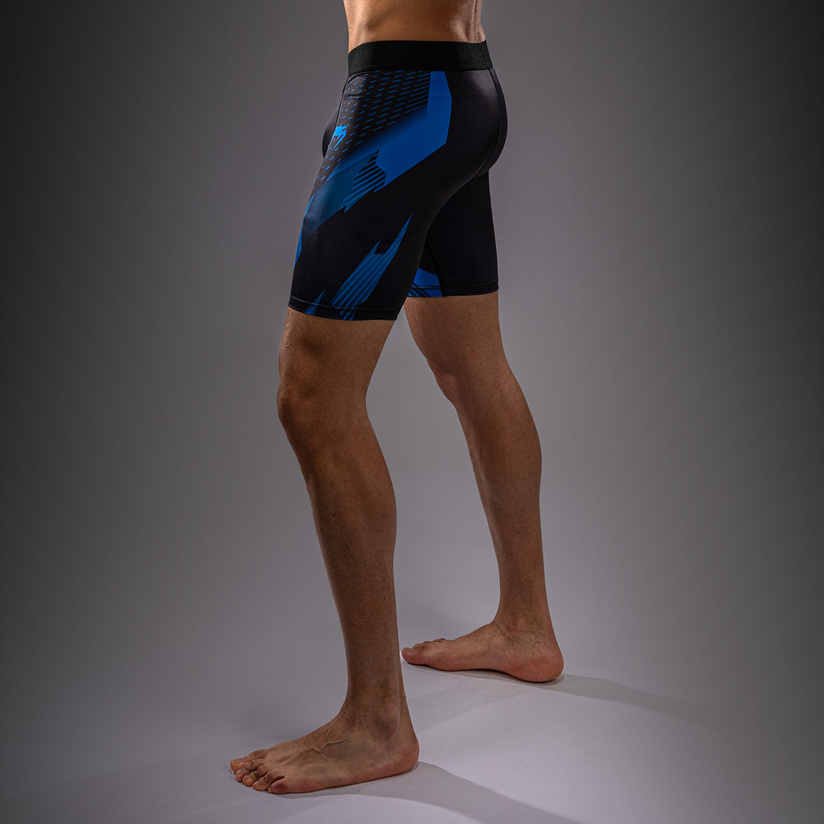 Venum No-Gi 6.0 Compressieshort - Zwart/Blauw