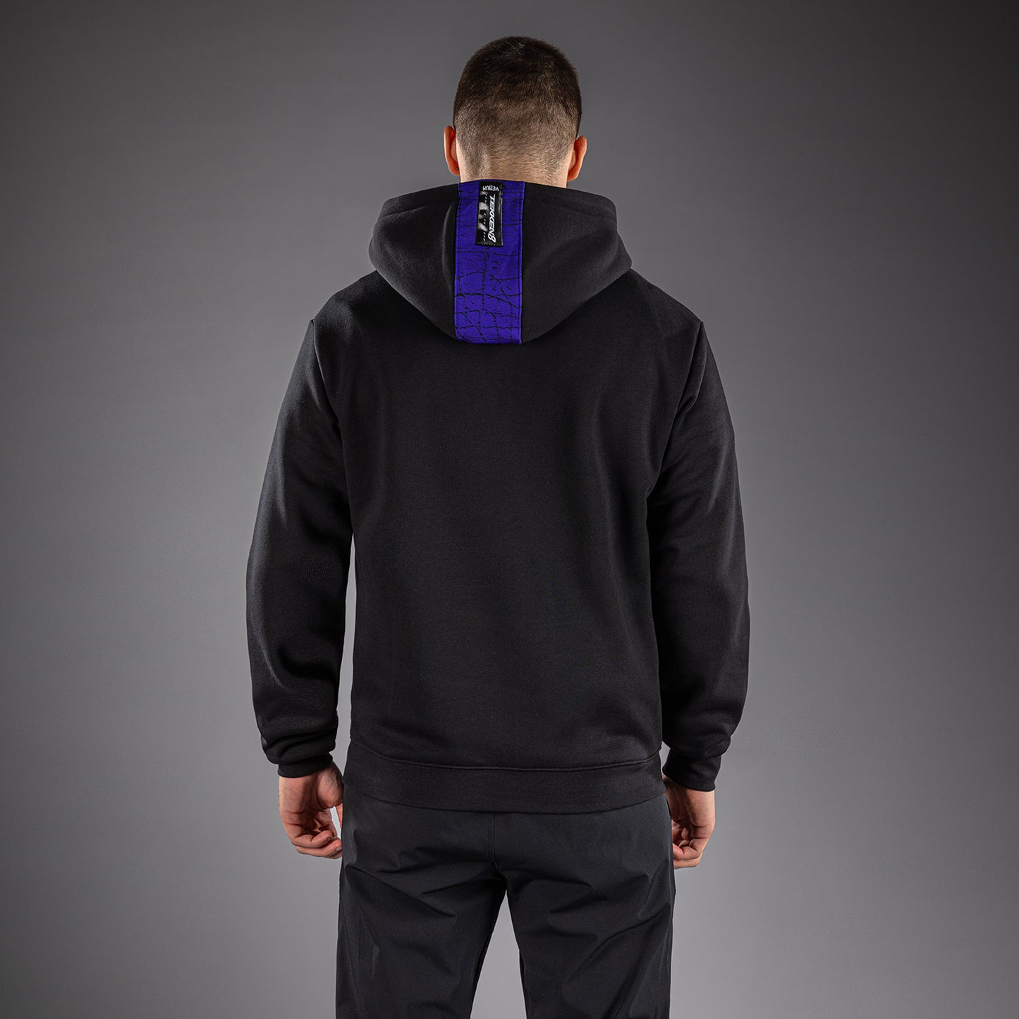 Venum x TEKKEN 8 Hoodie met Rits - Kazuya - Zwart/Paars