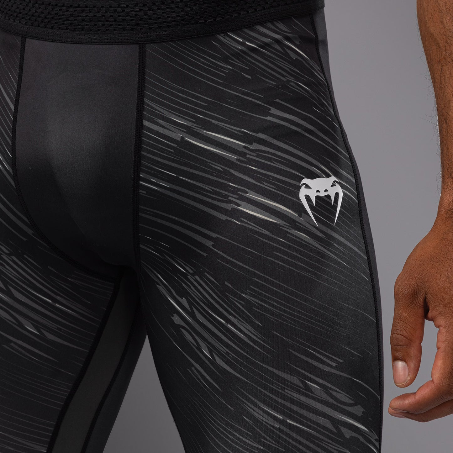 Venum Rapid Spats - Zwart/Stormgrijs