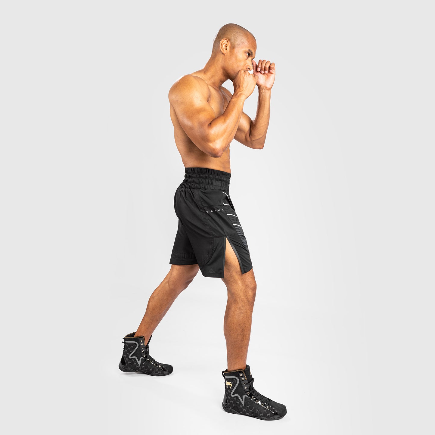 Venum Biomecha Boksshort – Zwart/Grijs
