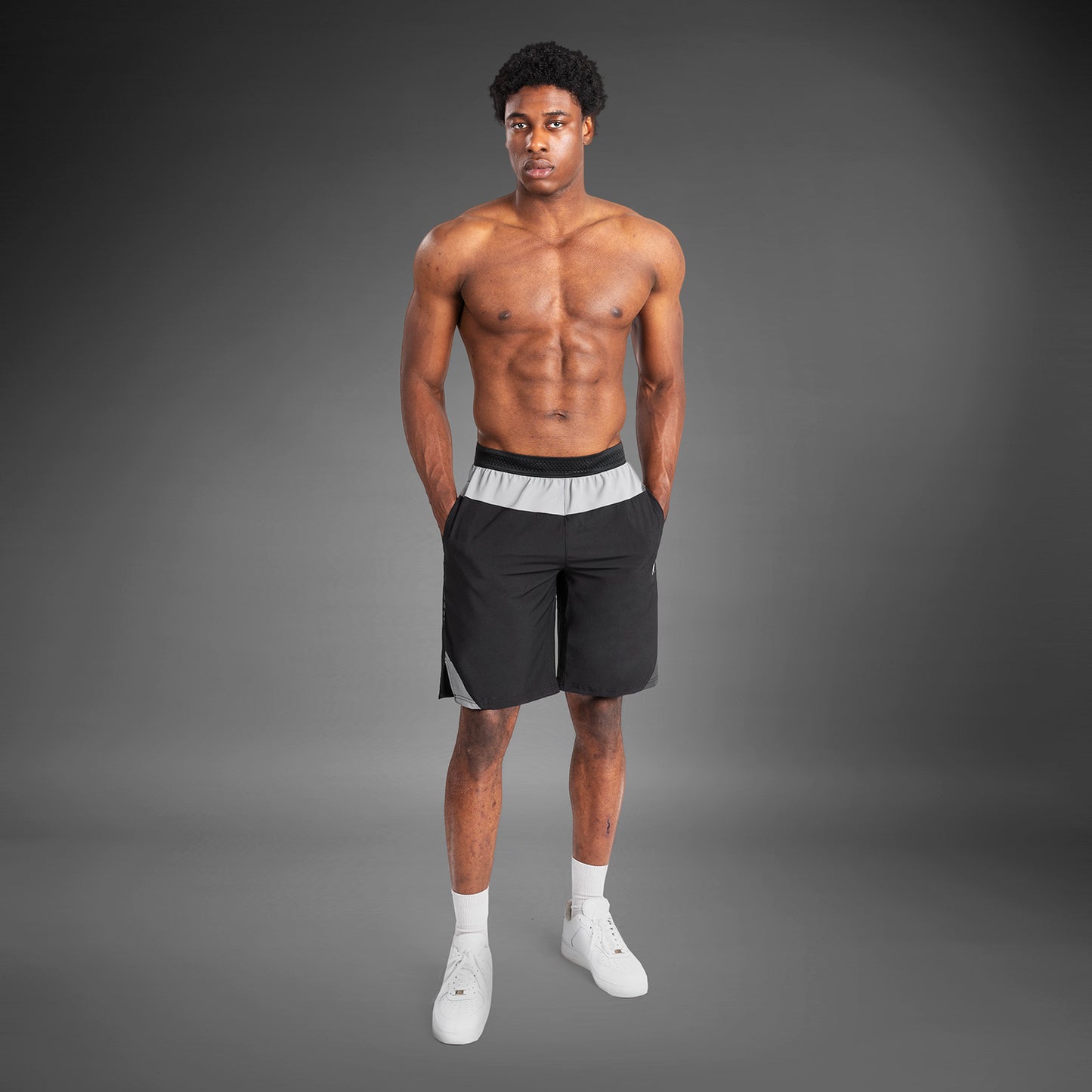 Venum Tempest Heren Trainingsshorts - Zwart/Grijs