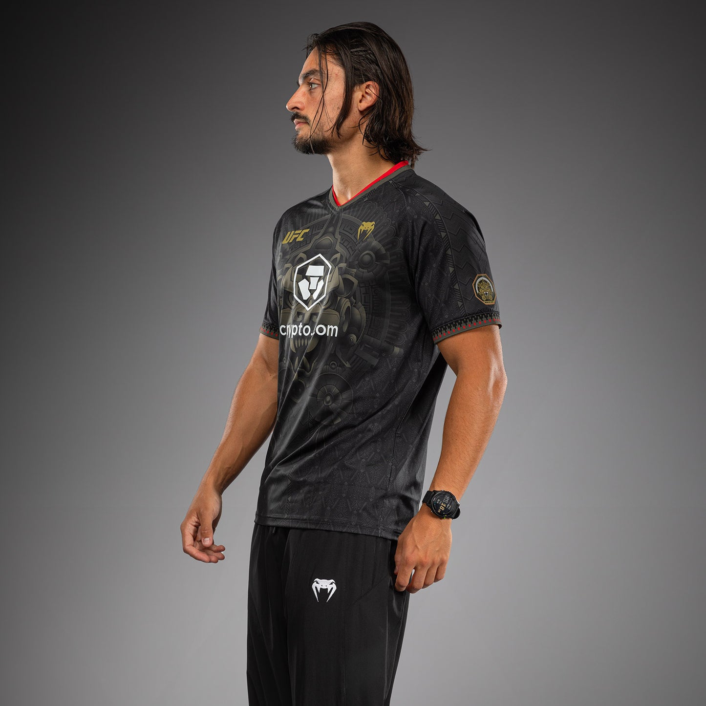 Noche UFC 2.0 By Venum Authentic Fight Night T-shirt - Zwart