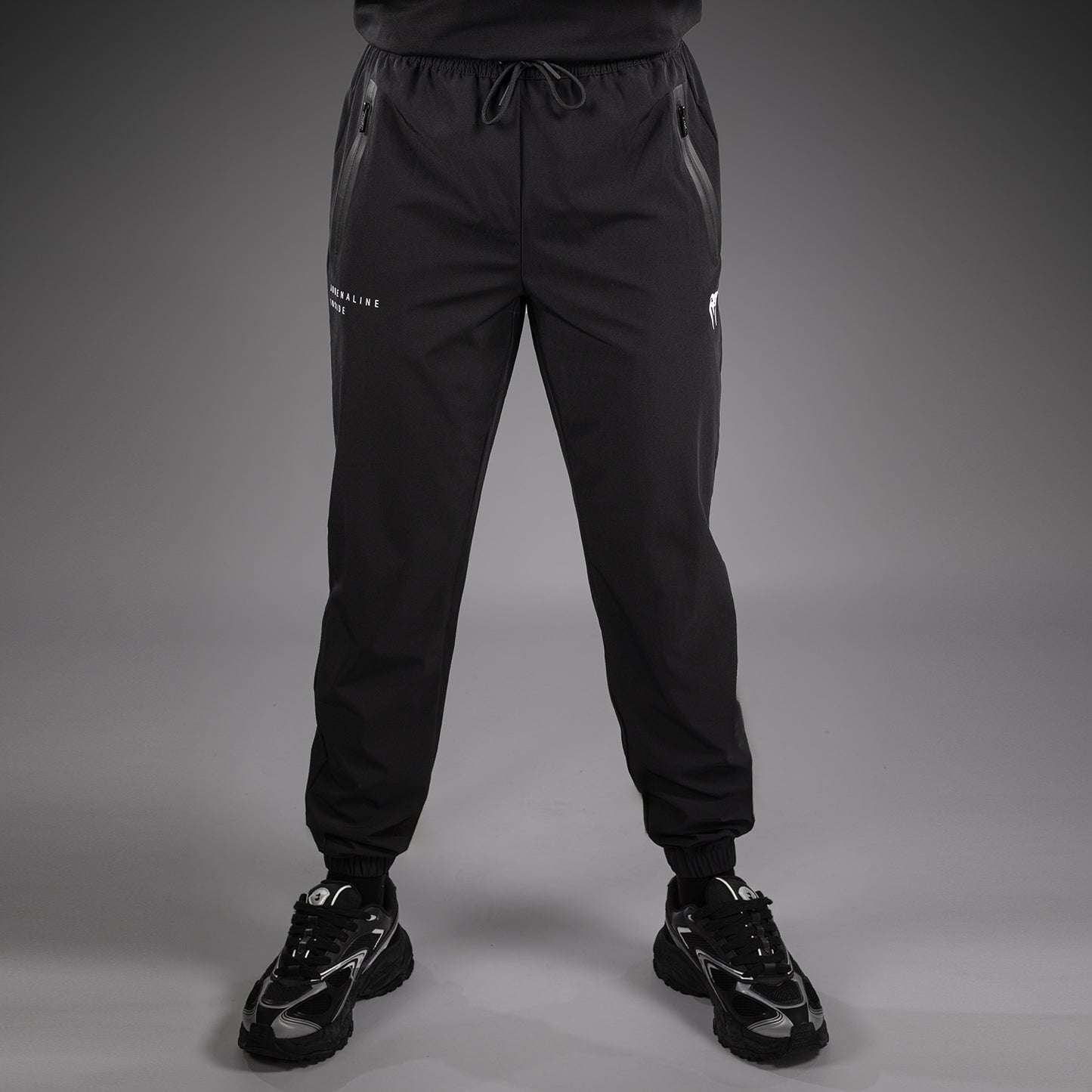 Venum Adrenaline Joggers – Zwart/Zilvergrijs