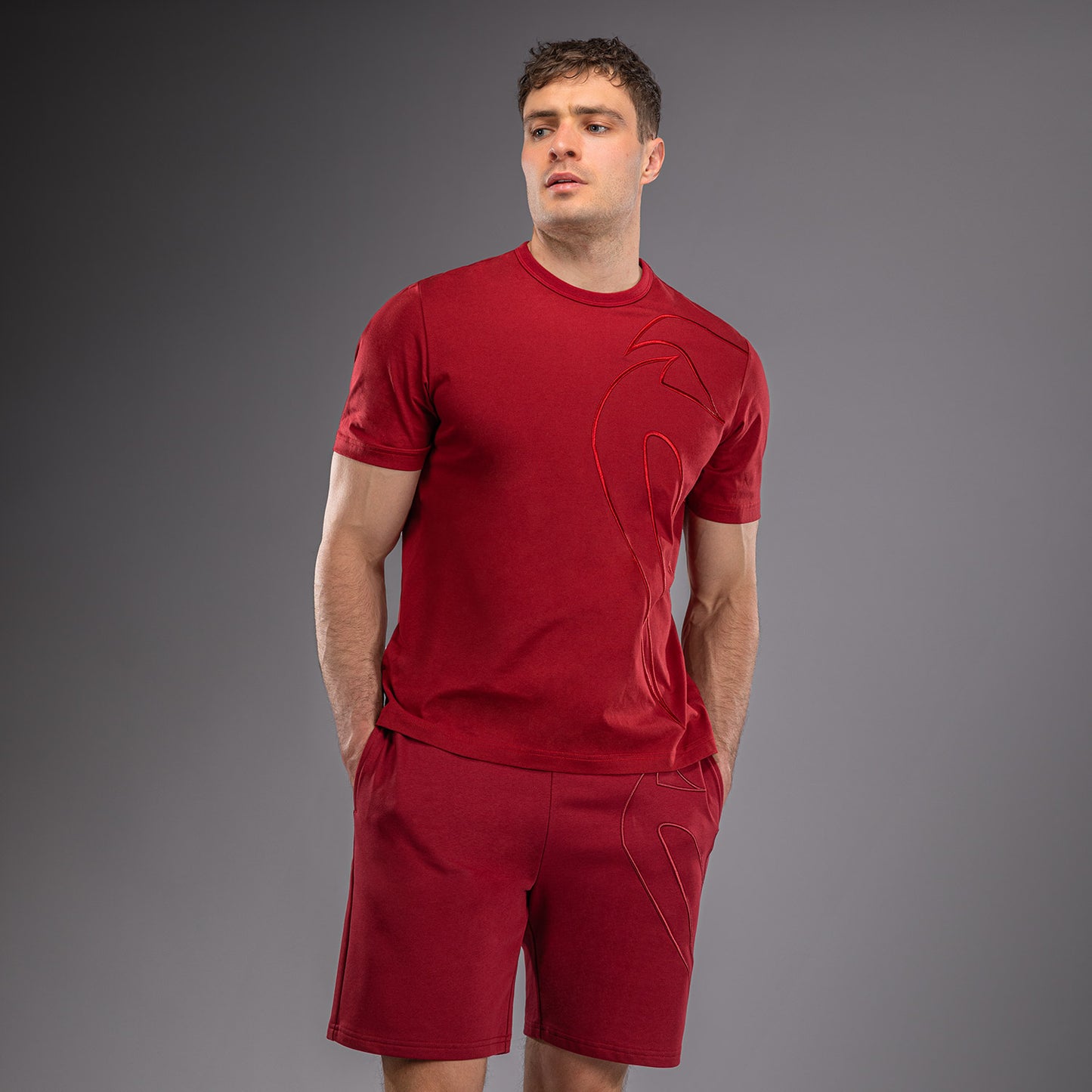Venum Giant 3D Katoenen T-shirt - Rood