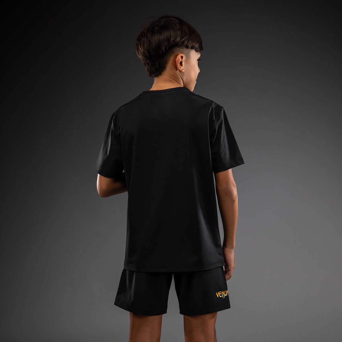 Venum Classic Dry Tech T-shirt voor kinderen - Zwart/Goud