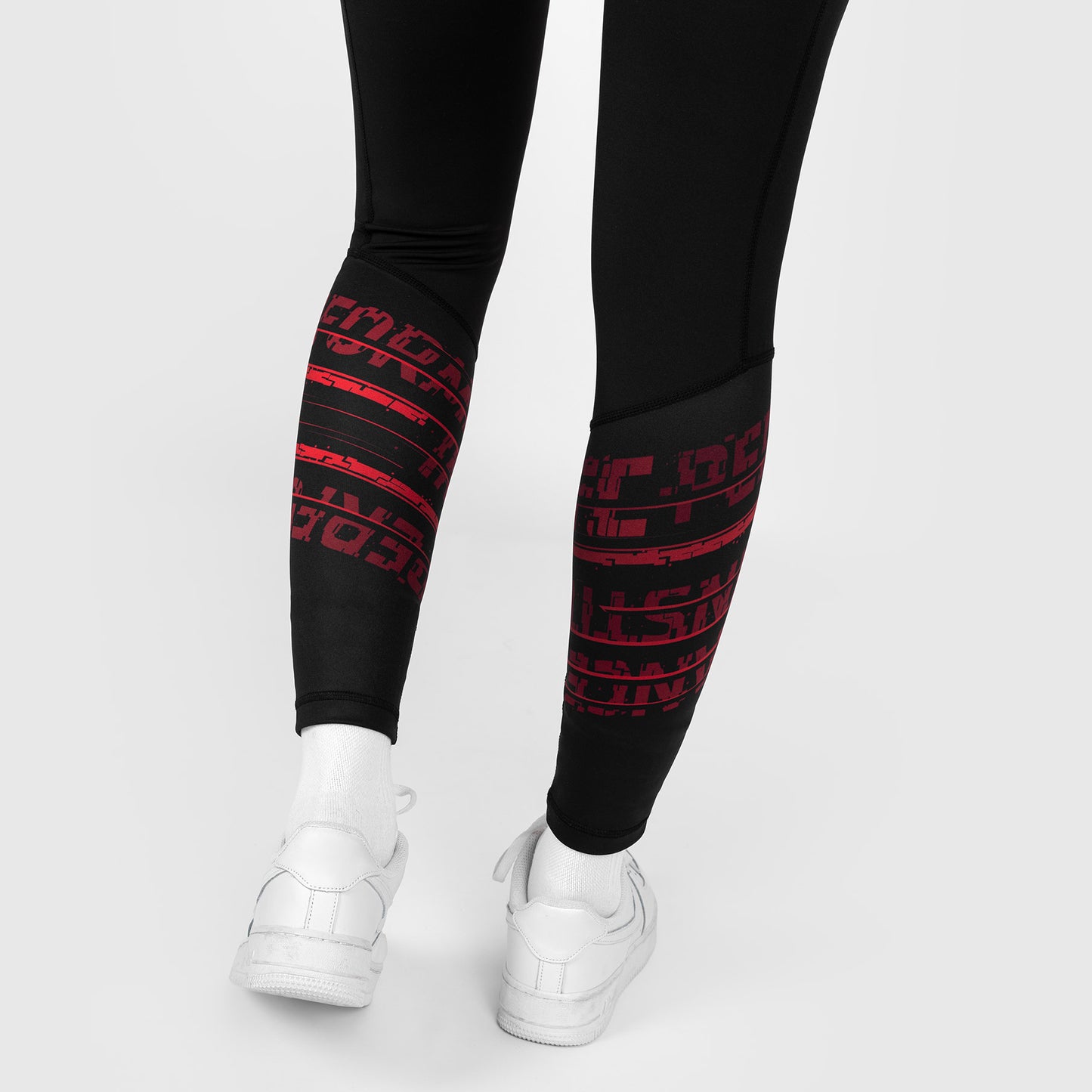 UFC Venum Performance Institute 2.0 Performance Tight voor Dames - Zwart/Rood