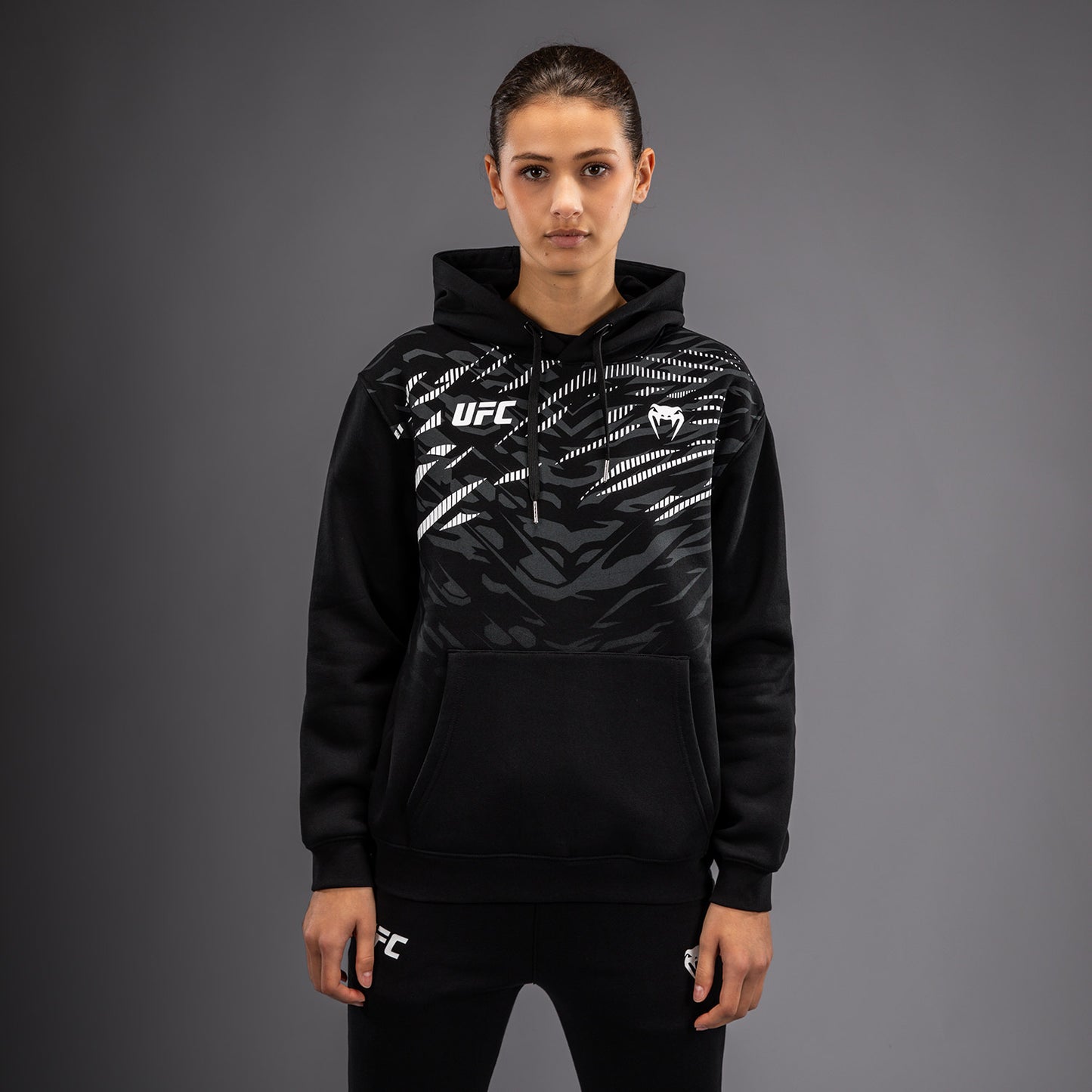UFC Fusion by Venum Replica Hoodie voor Dames - Zwart
