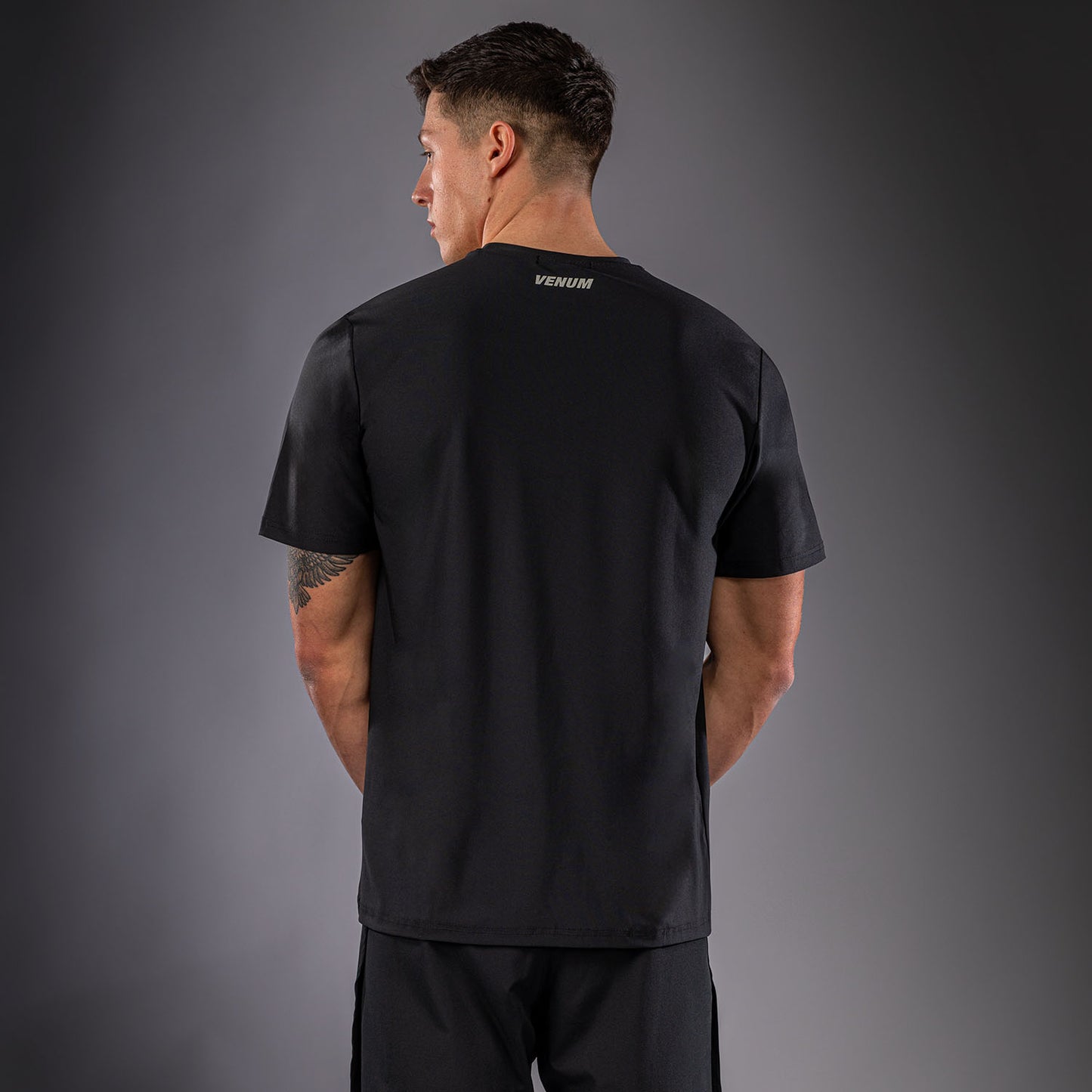 Venum Lazer Dry Tech T-shirt - Zwart/Grijs