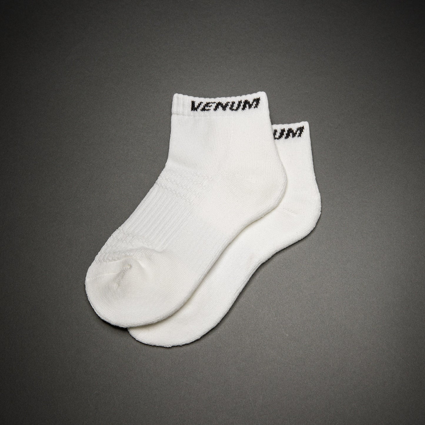 Venum Essential Enkel Sokken (Set van 3 paar) – Wit/Zwart
