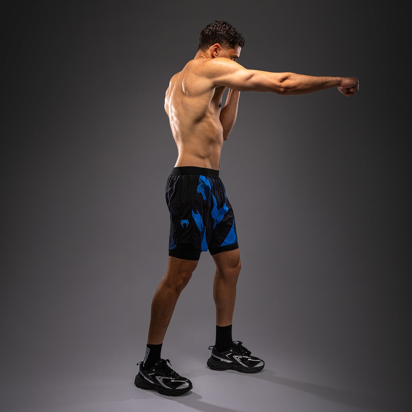 Venum No-Gi 6.0 Trainingsshorts - Zwart/Blauw