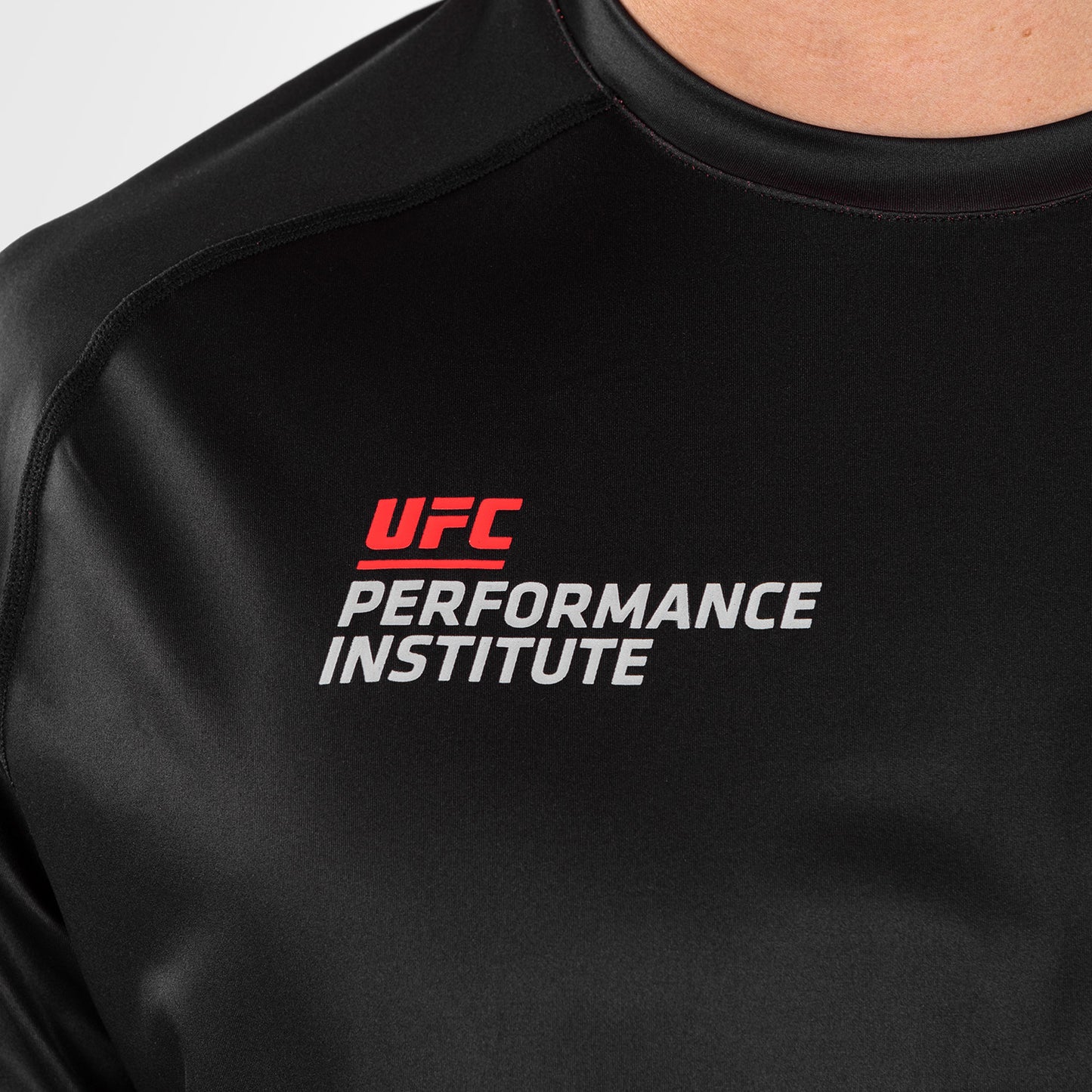 UFC Venum Performance Institute 2.0 Heren Dry-Tech Shirt - Zwart/Rood