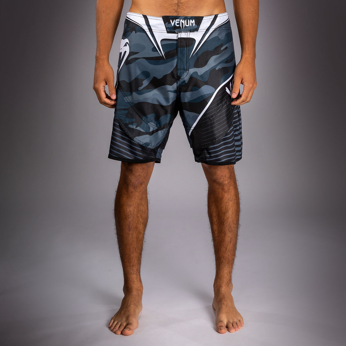 Venum Camo Hero Fightshorts - Donker Marineblauw/Blauw