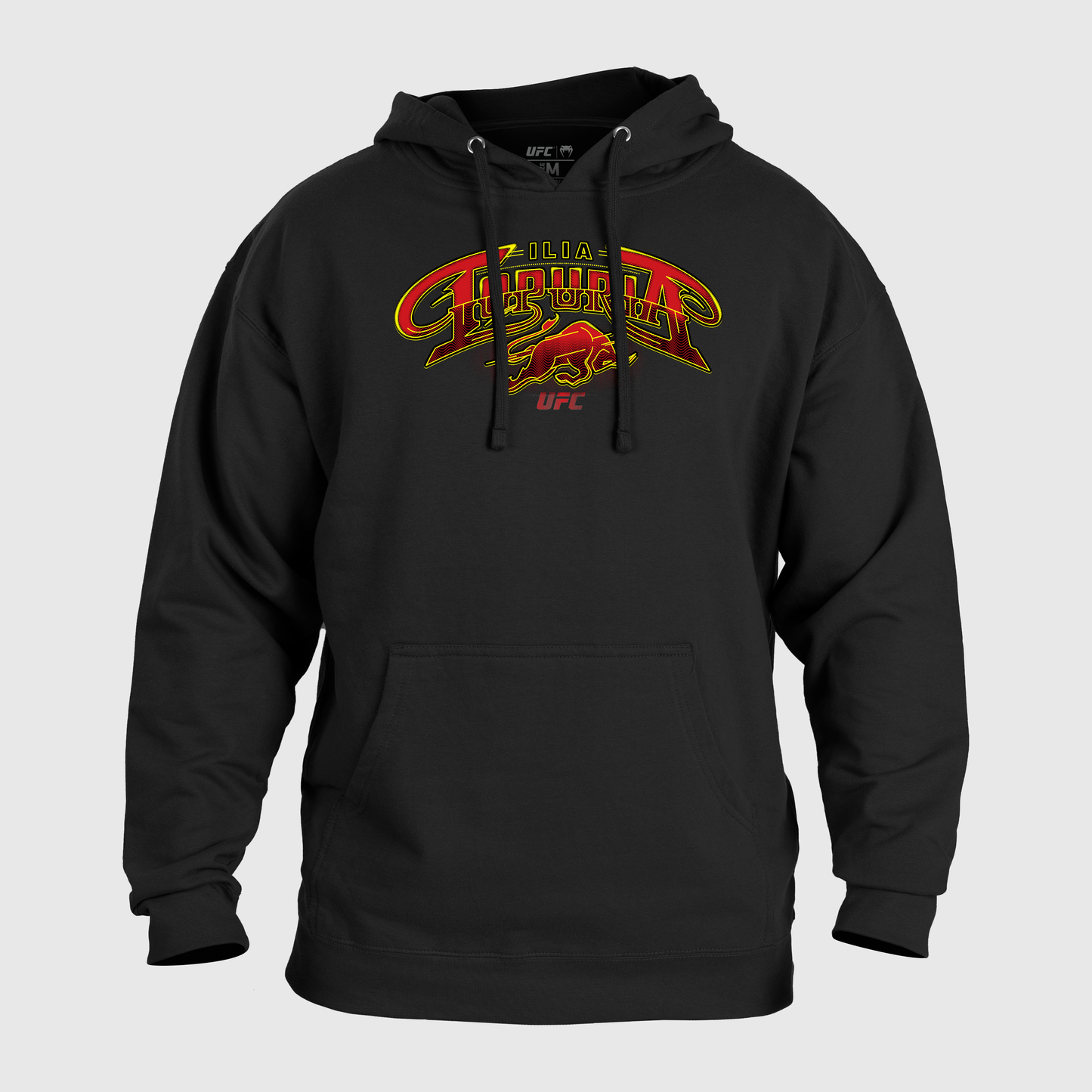UFC Unrivaled by Venum Ilia Topuria Mannen Hoodie - Zwart