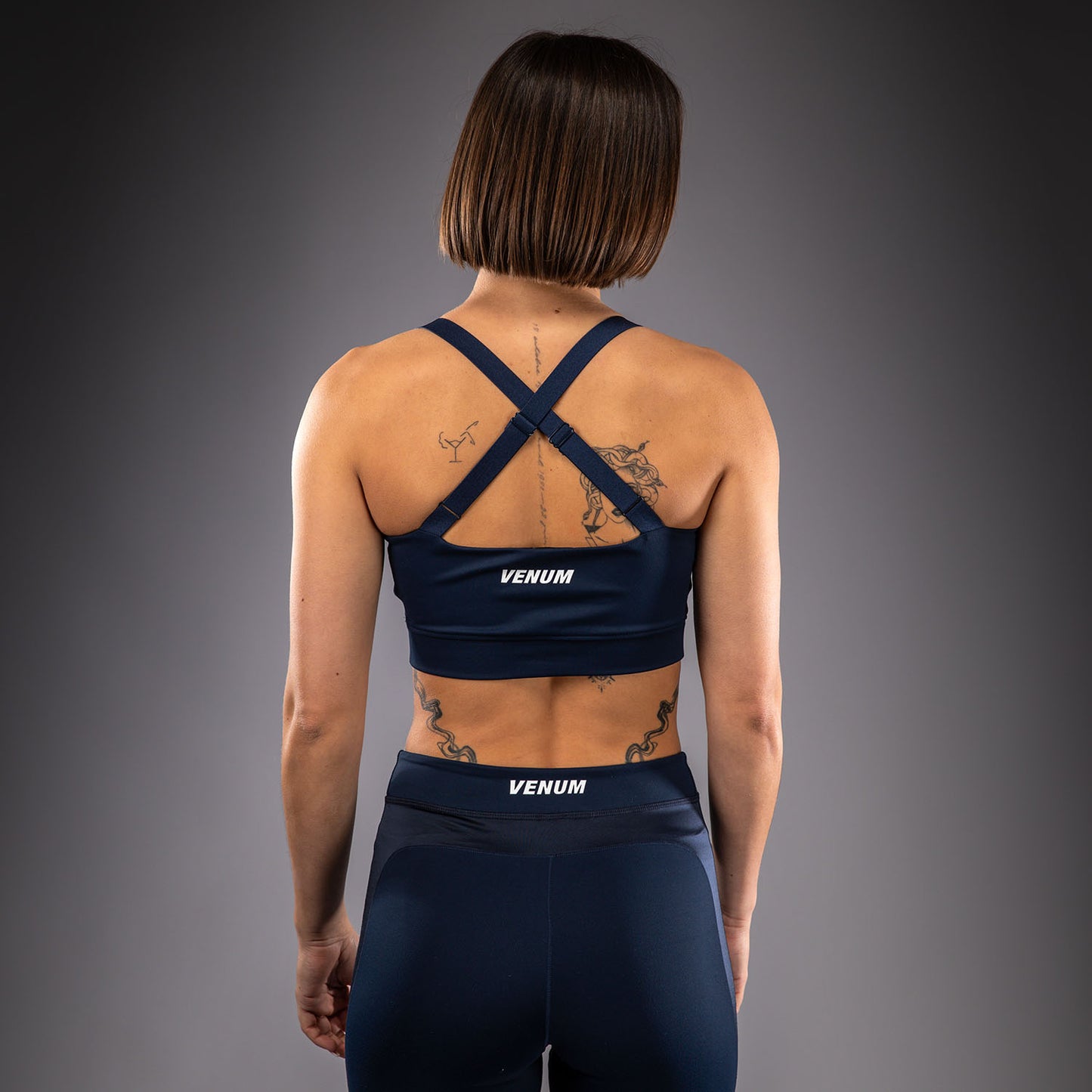 Venum Sculpt Shape Sportbeha voor dames - Marineblauw