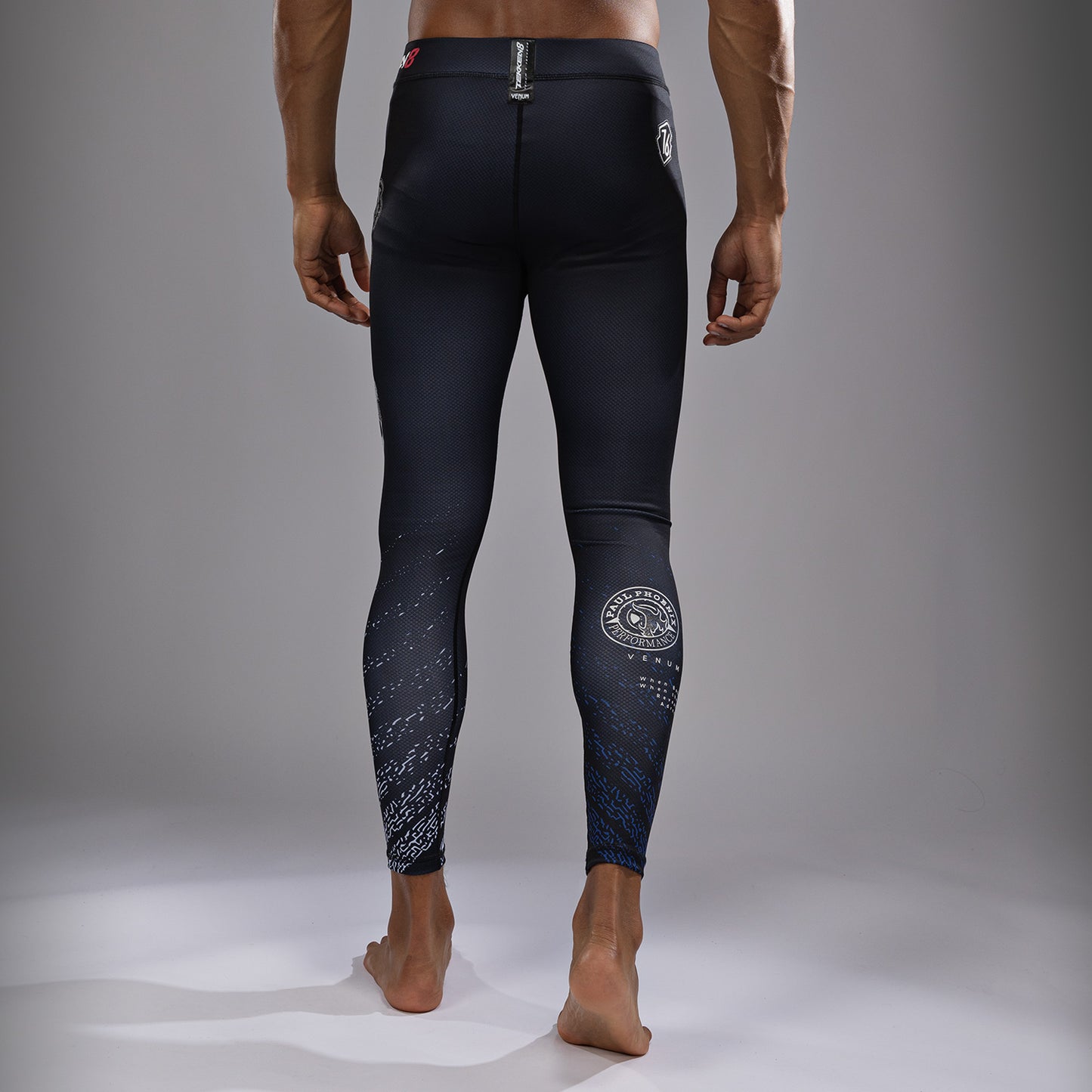 Venum x TEKKEN 8 - Paul Phoenix Spats - Zwart/Blauw