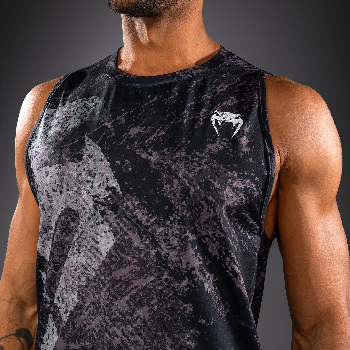 Venum Rage & Workout Dry Tech Tanktop - Zwart/Grijs
