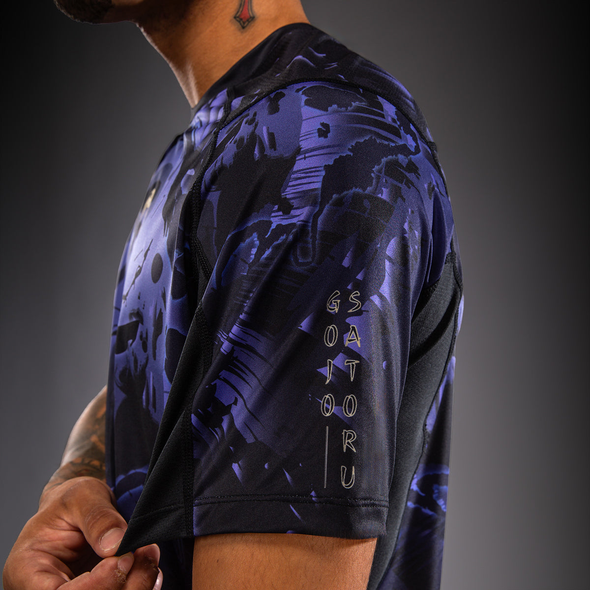 Jujutsu Kaisen x Venum Gojo Dry Tech T-shirt – Paars