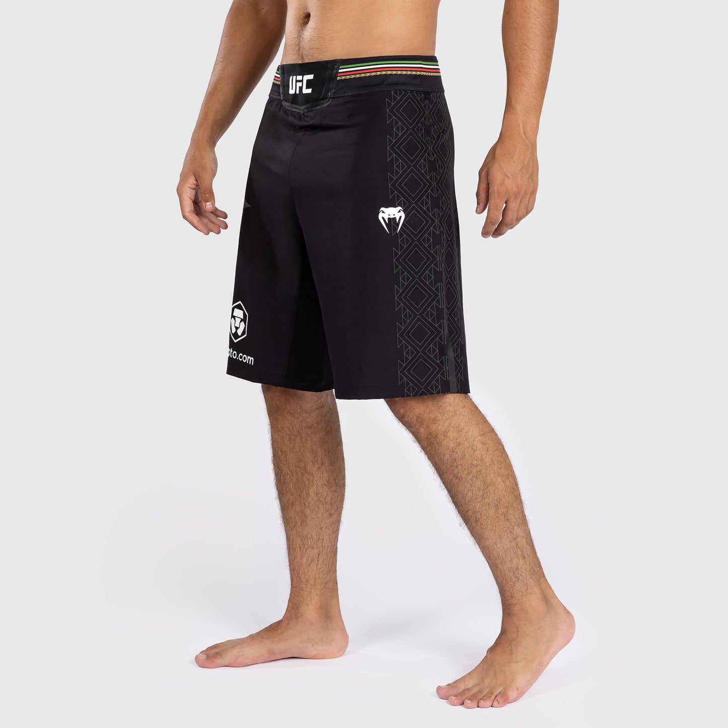 Noche UFC by Venum Authentic Fight Night Heren Fight Short - Long Fit - Zwart