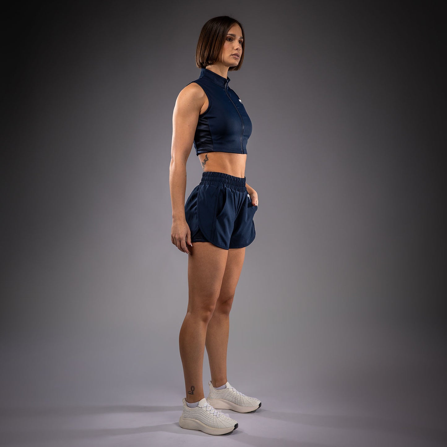 Venum Sculpt Shape Trainingsshorts voor dames - Marineblauw
