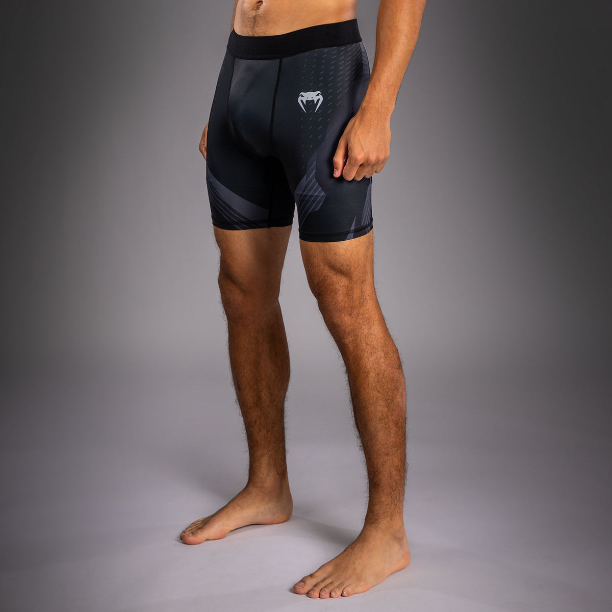 Venum No-Gi 6.0 Compressieshort - Zwart/Grijs