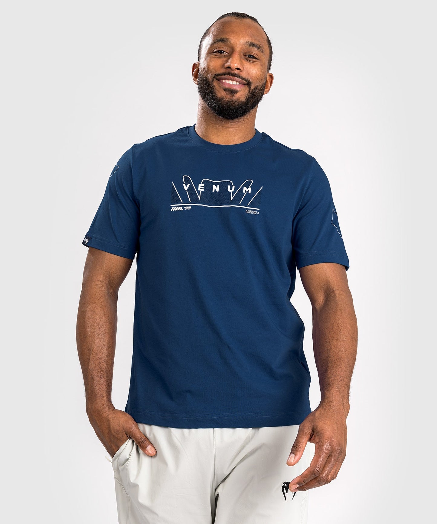 Venum Snake Print T-shirt - Marineblauw