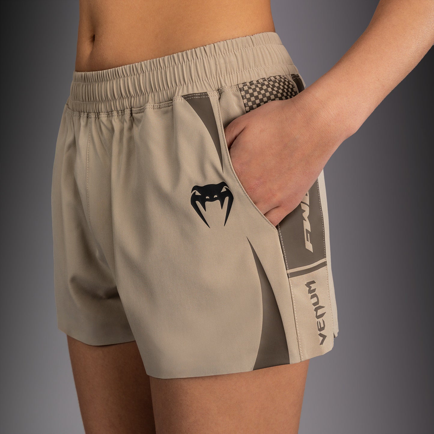 Venum UFC Unity by Venum Authentic Fight Week Dames Technische Short - Zand