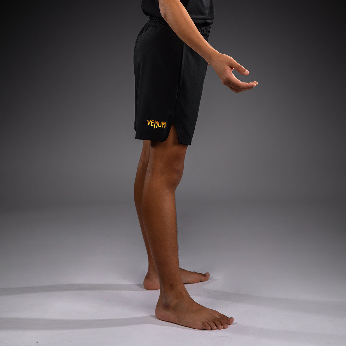 Venum Contender Trainingsshort voor kinderen - Zwart/Goud