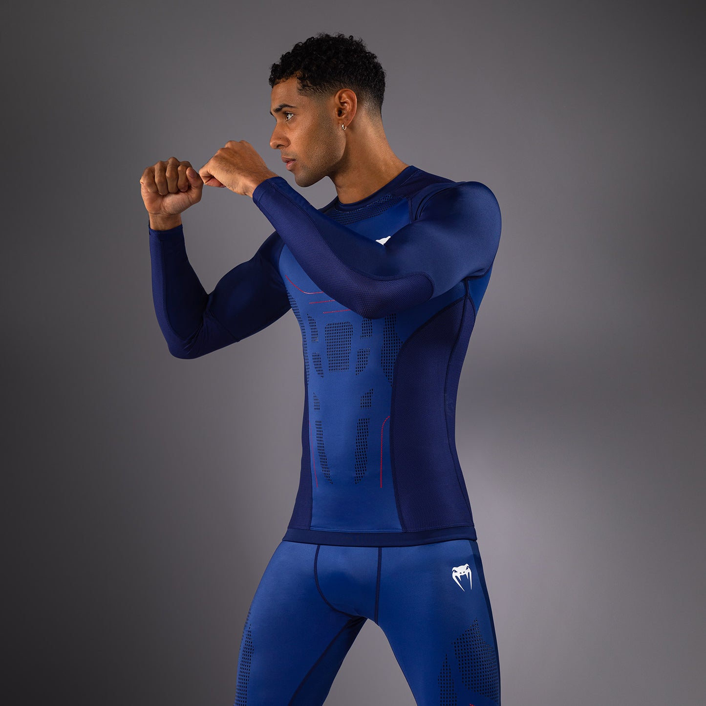 Venum Technical 3.0 Langarm Rashguard - Nachtblauw