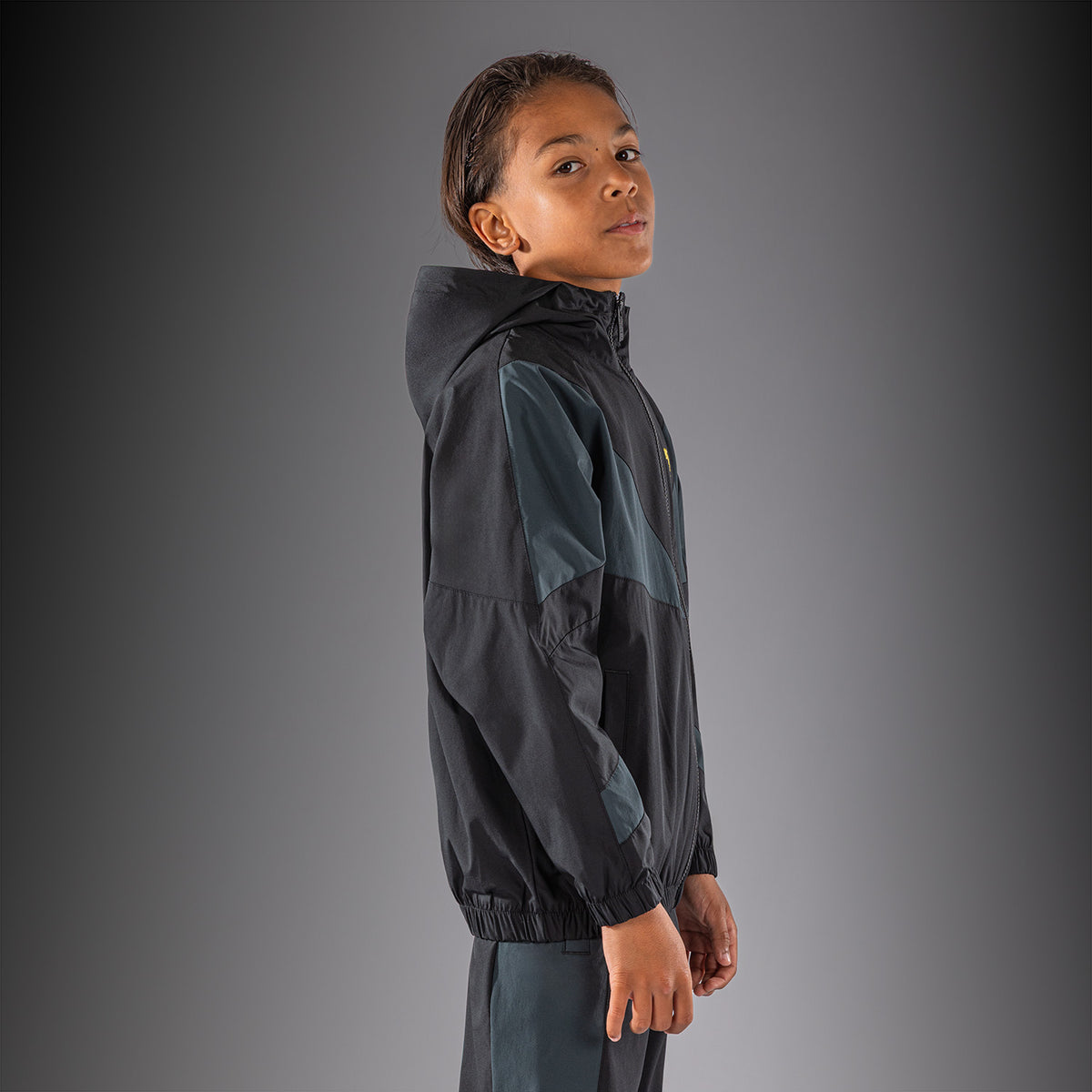 Venum Vectra Trainingsjack voor kinderen - Zwart/Goud