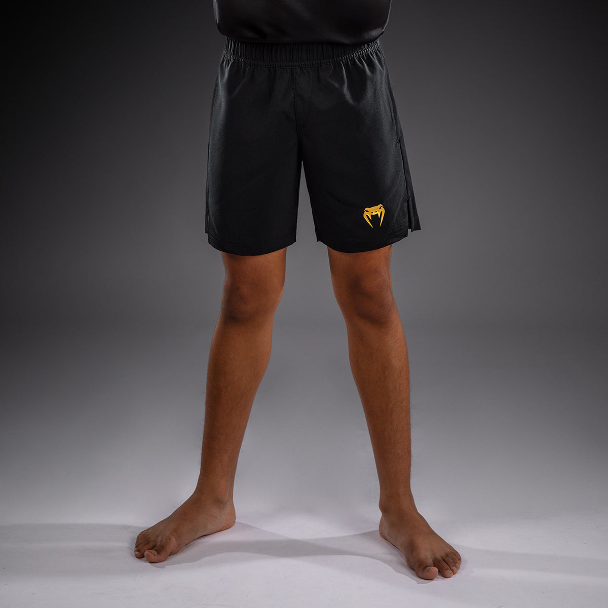 Venum Contender Trainingsshort voor kinderen - Zwart/Goud