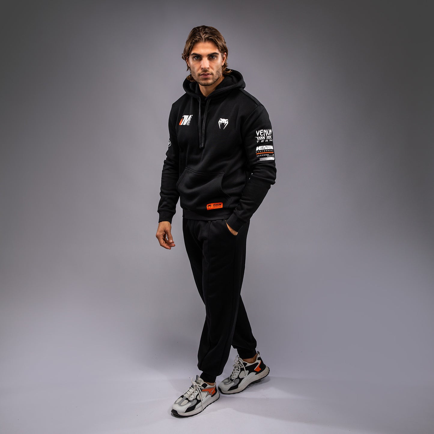 Venum Motorsport Hoodie - Diep Zwart