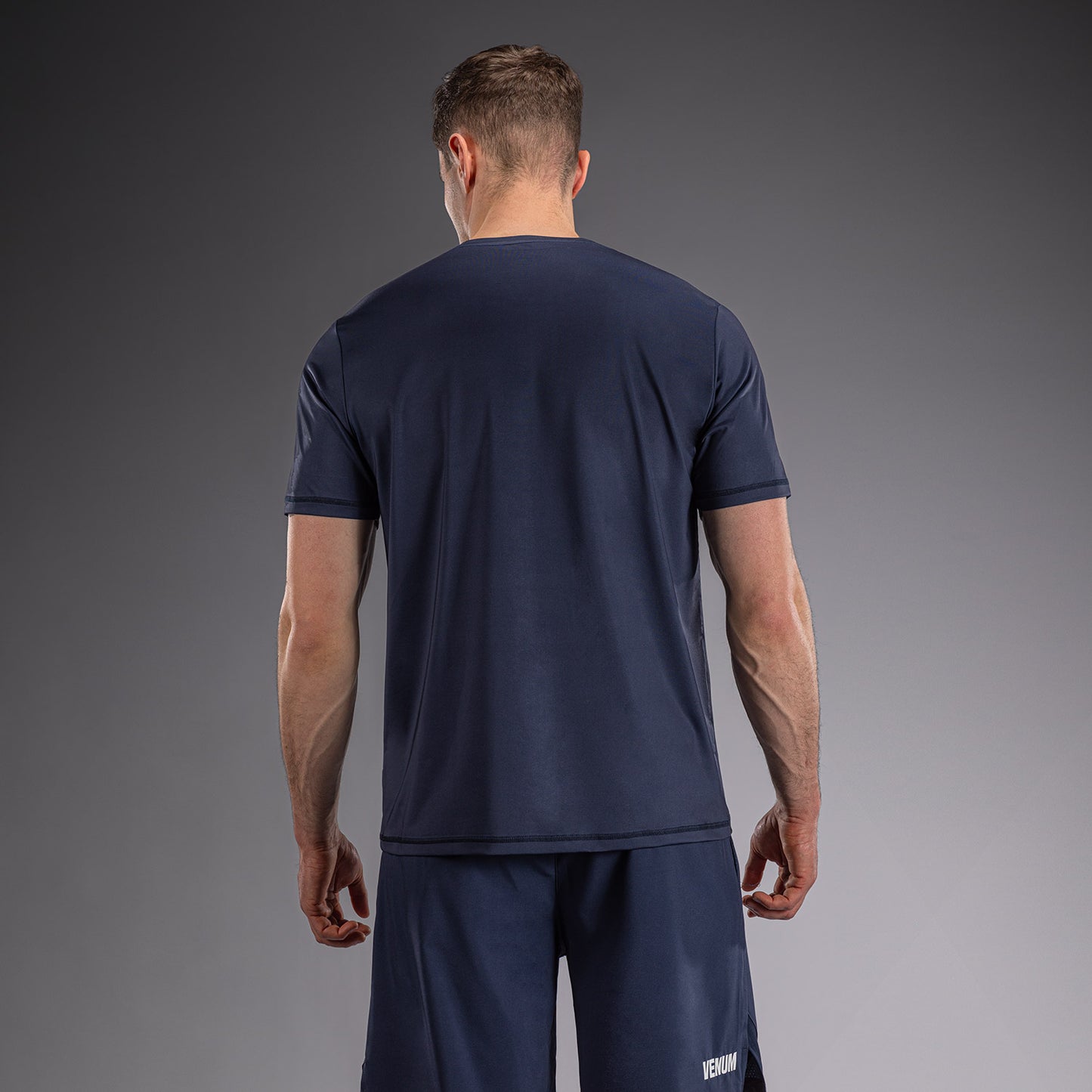 Venum Classic Dry Tech T-shirt - Marineblauw/Wit