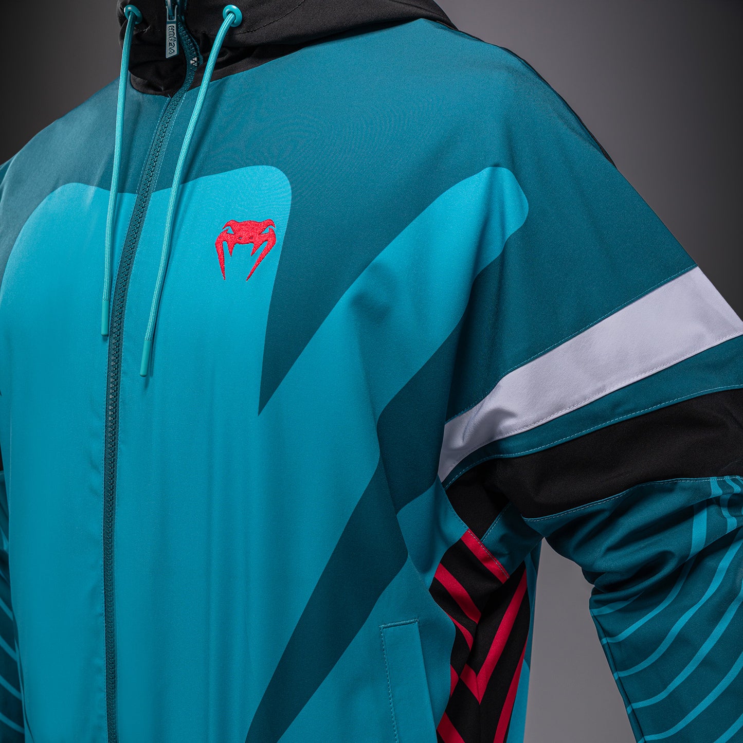 Venum Attack 90 Trainingsjas – Miami Blauw