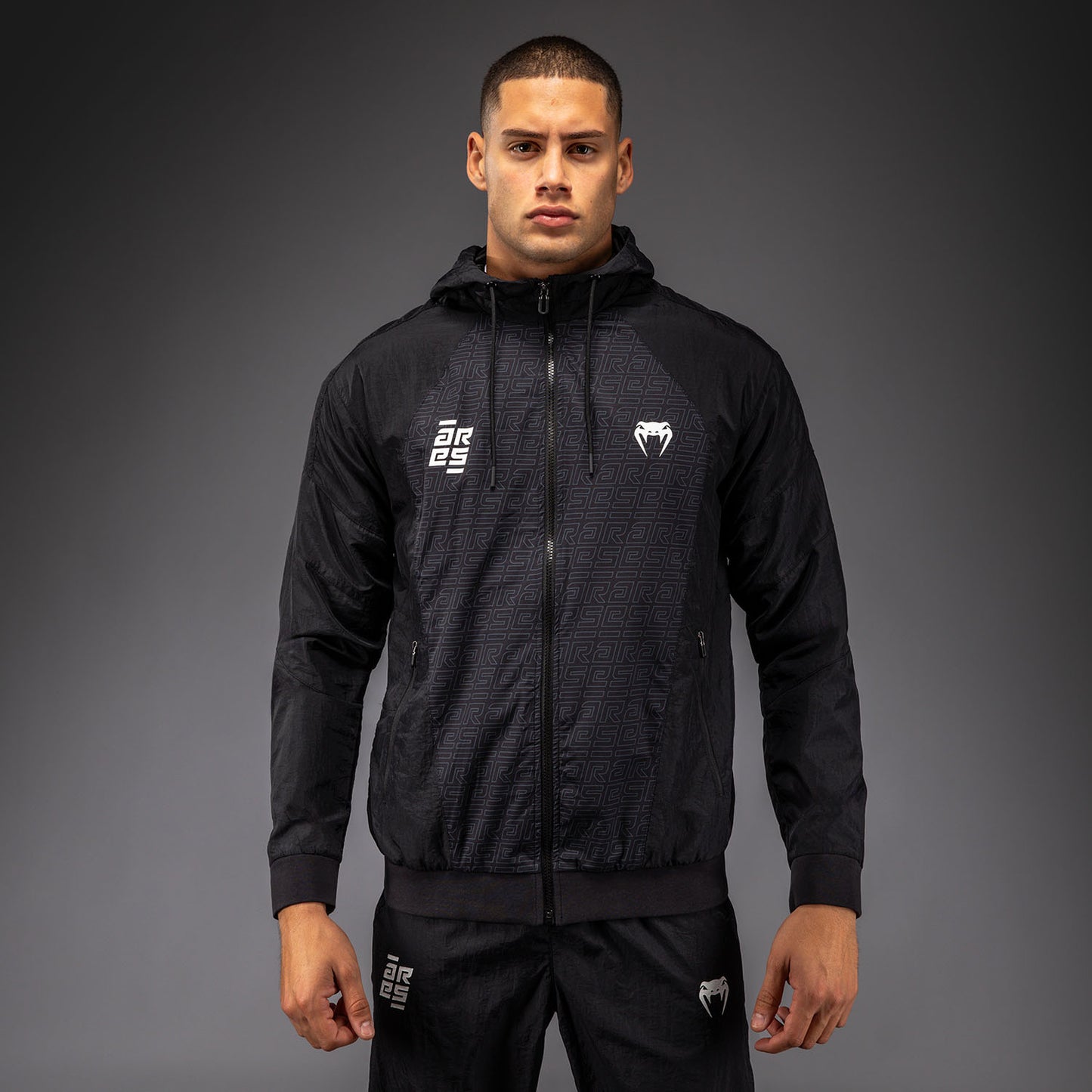Venum x Ares Track Jas – Zwart