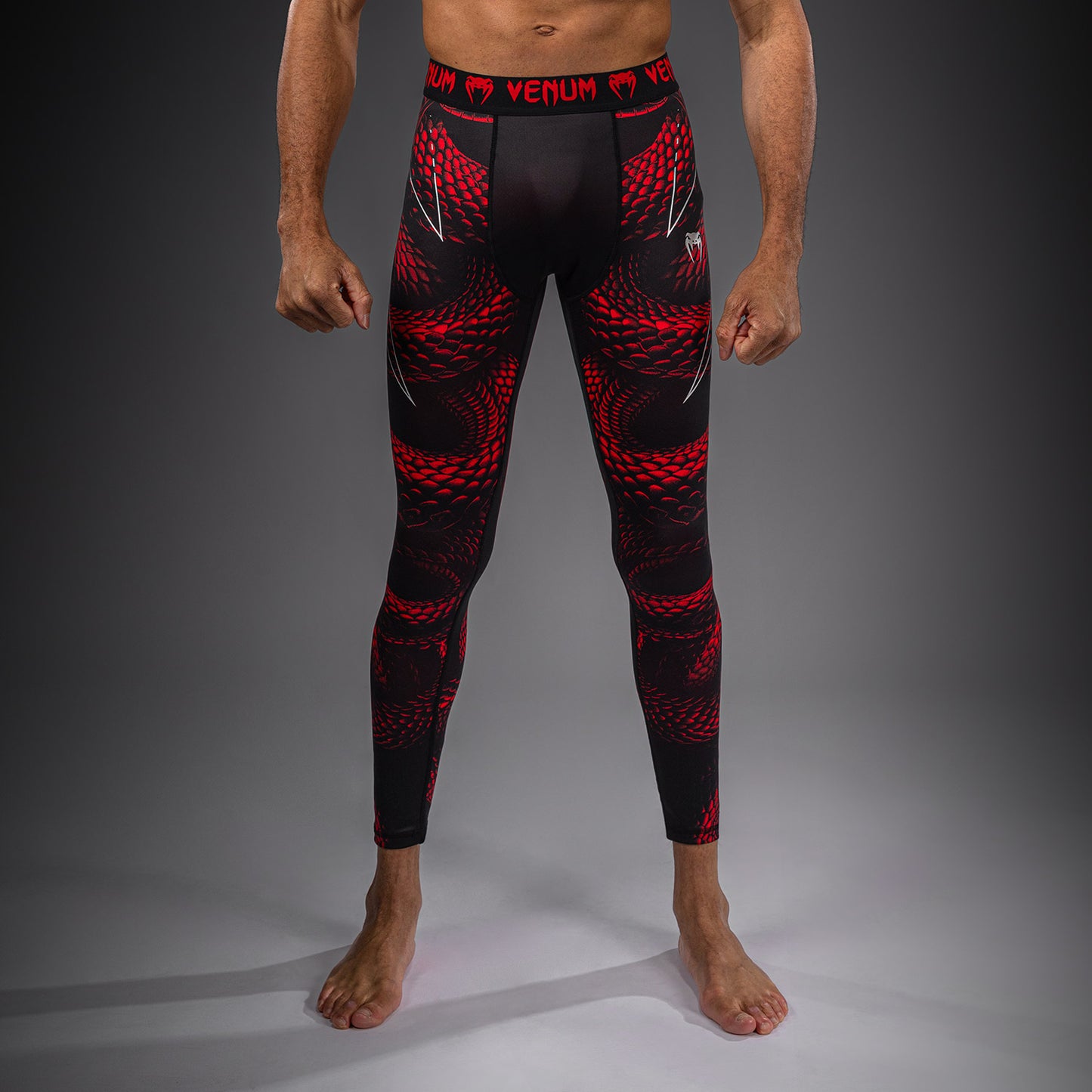 Venum Matupa Spats - Zwart/Rood/Zilver