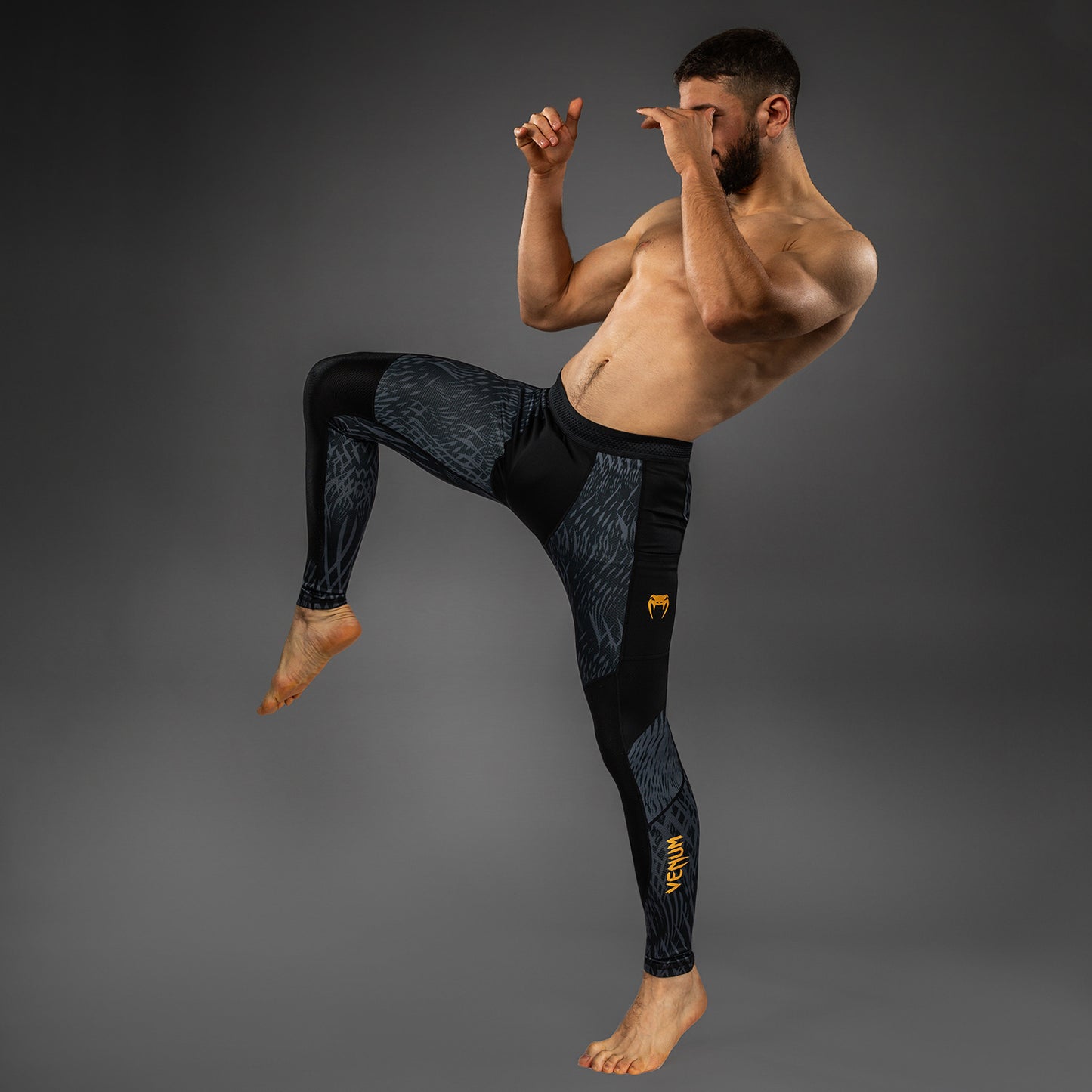 Venum x Chimaev Spats - Zwart/Grijs
