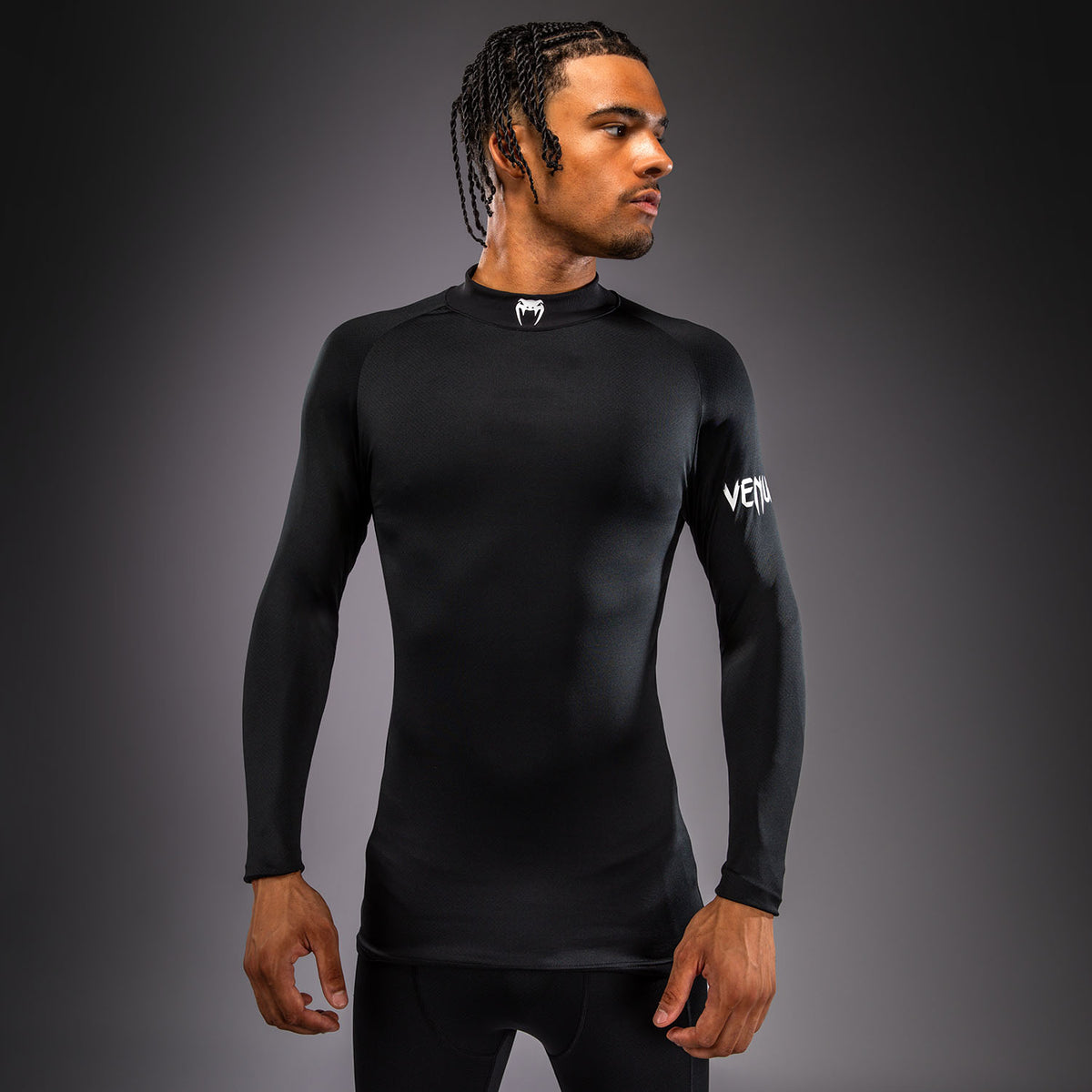 Venum MX Basics T-shirt met lange mouwen - Zwart/Wit