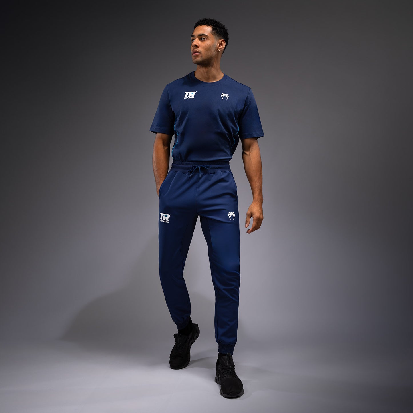 Venum x Top Rank Original Heren Performance Joggingbroek - Marineblauw
