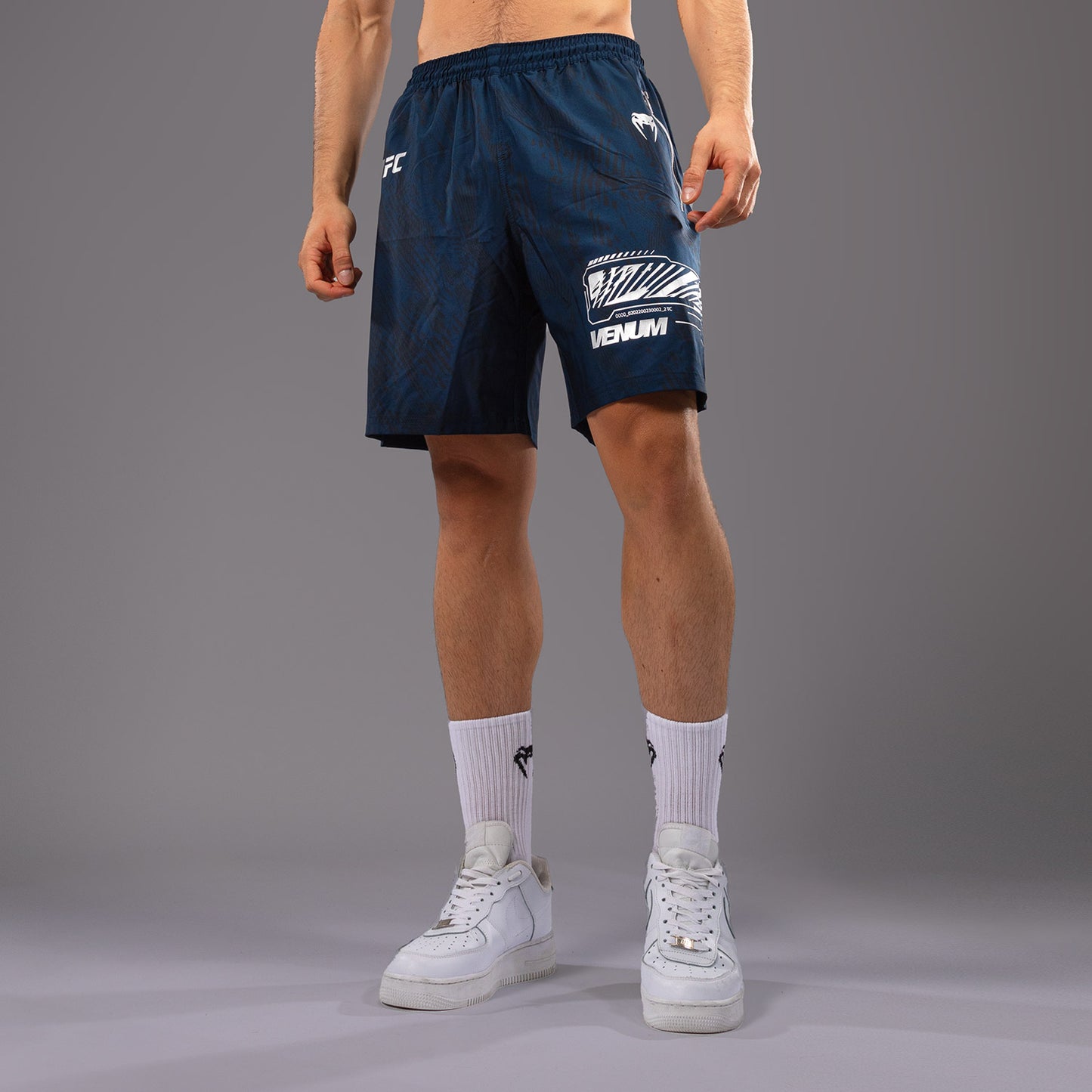 UFC Fusion by Venum Fight Week Performance Shorts voor Heren - Oceaanblauw