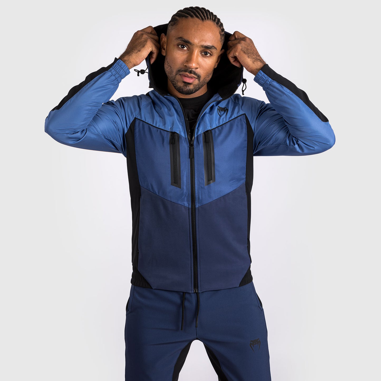 Venum Laser 3.0  Track Jas - Zwart/Blauw